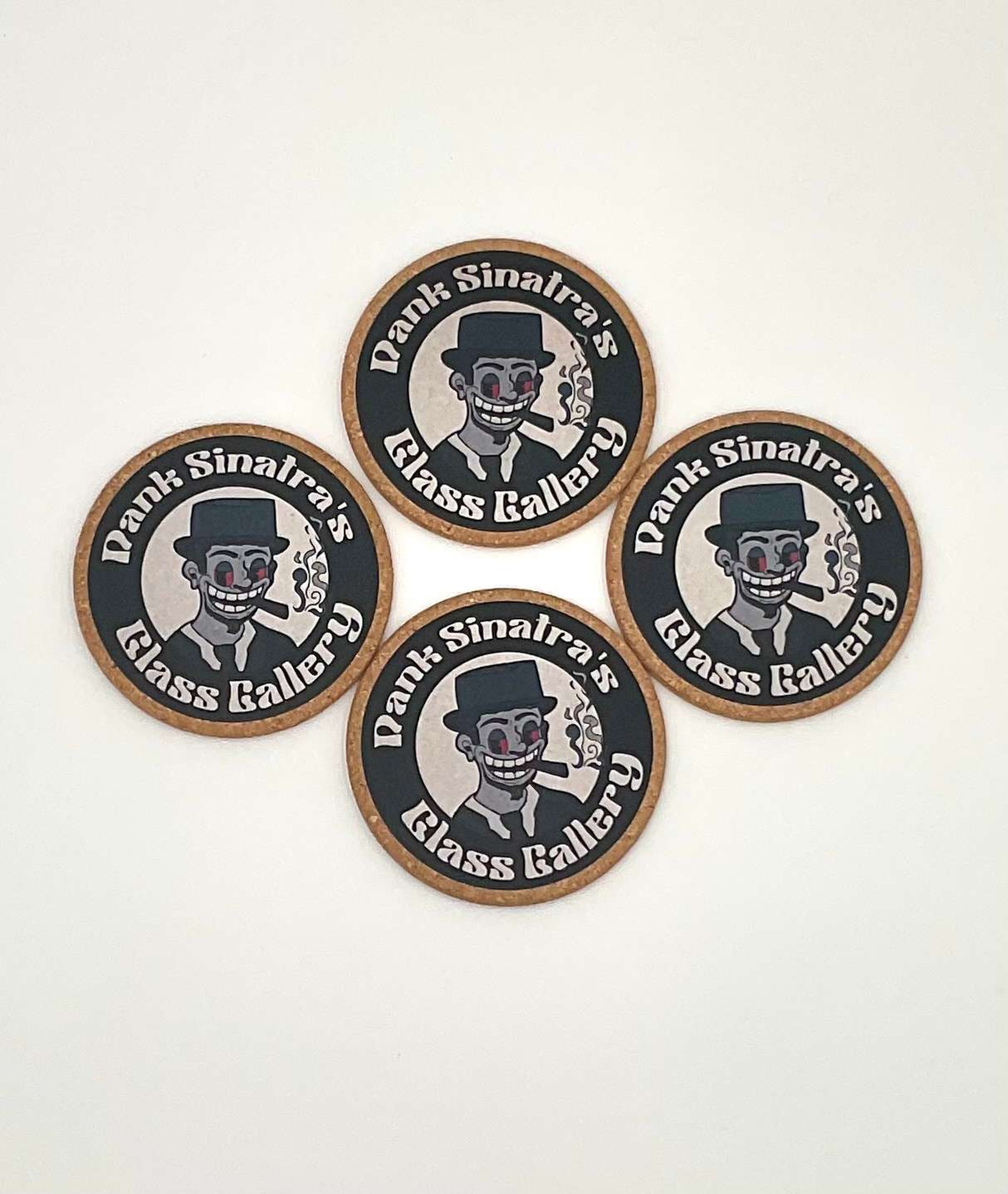 Dank Sinatra’s Glass Coasters image 0