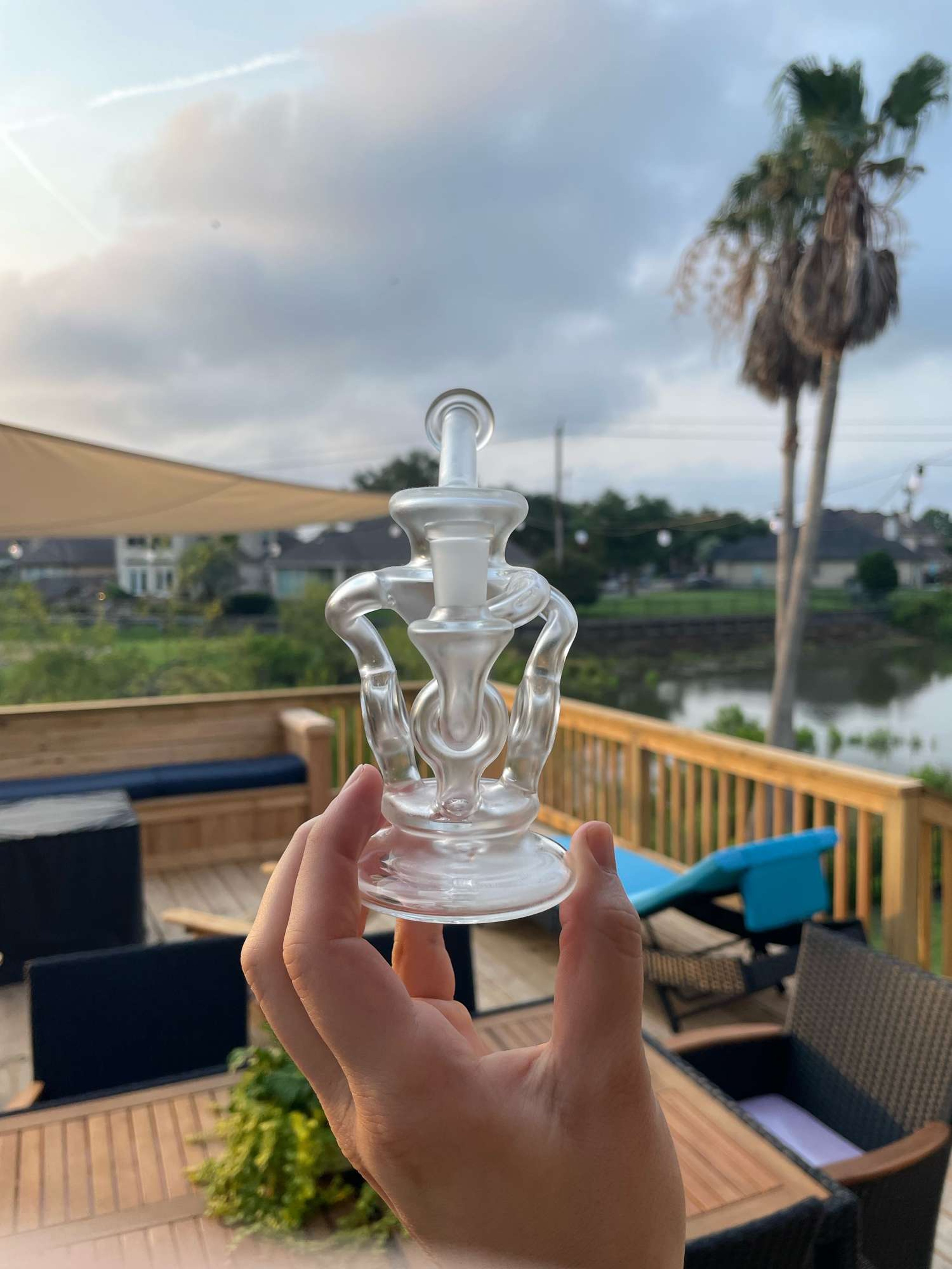 Preview pic of OTW triple uptake donut mini recycler 10mm