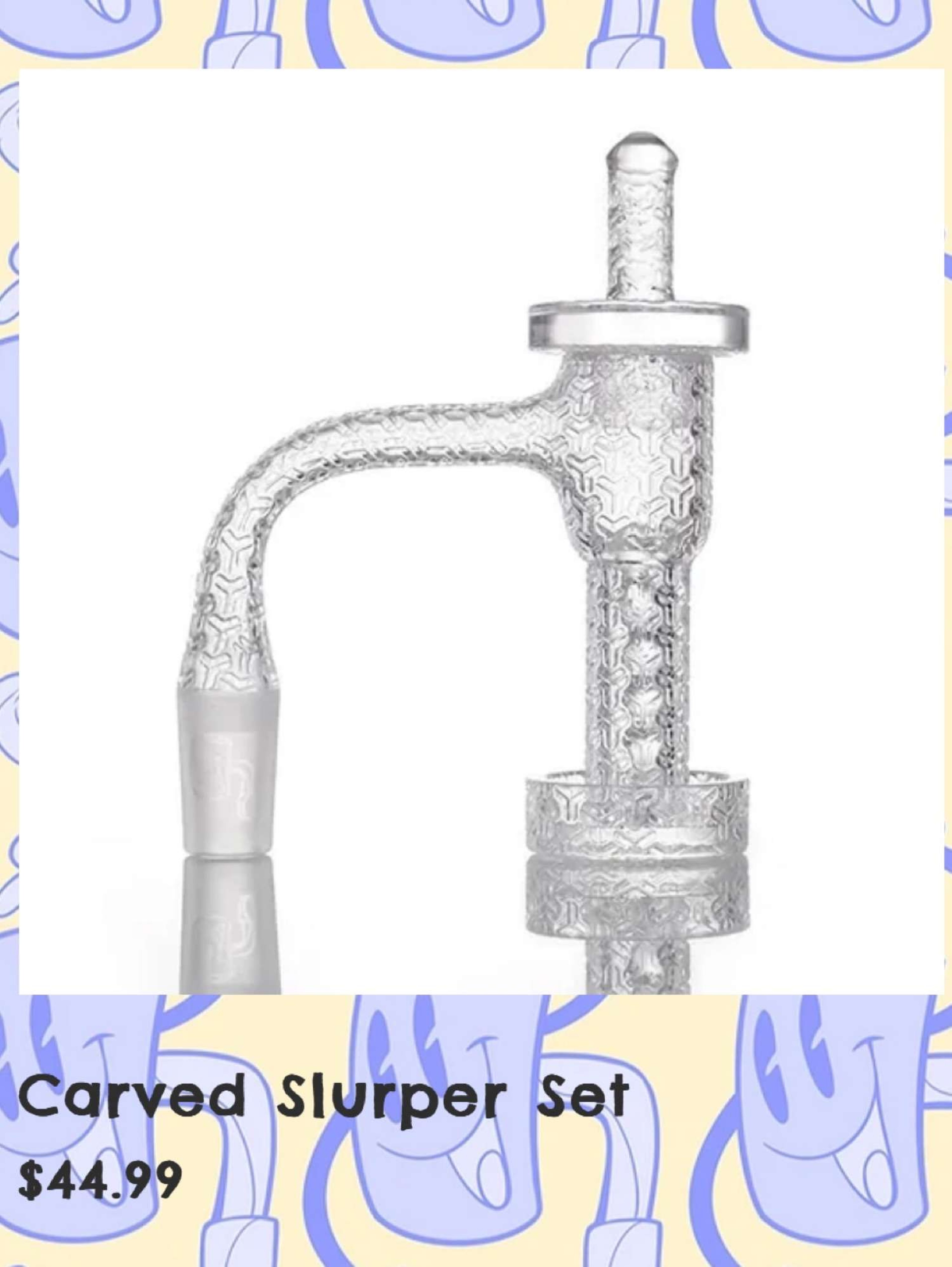 Carved slurper set / banger / slurper / blender / set / image 0