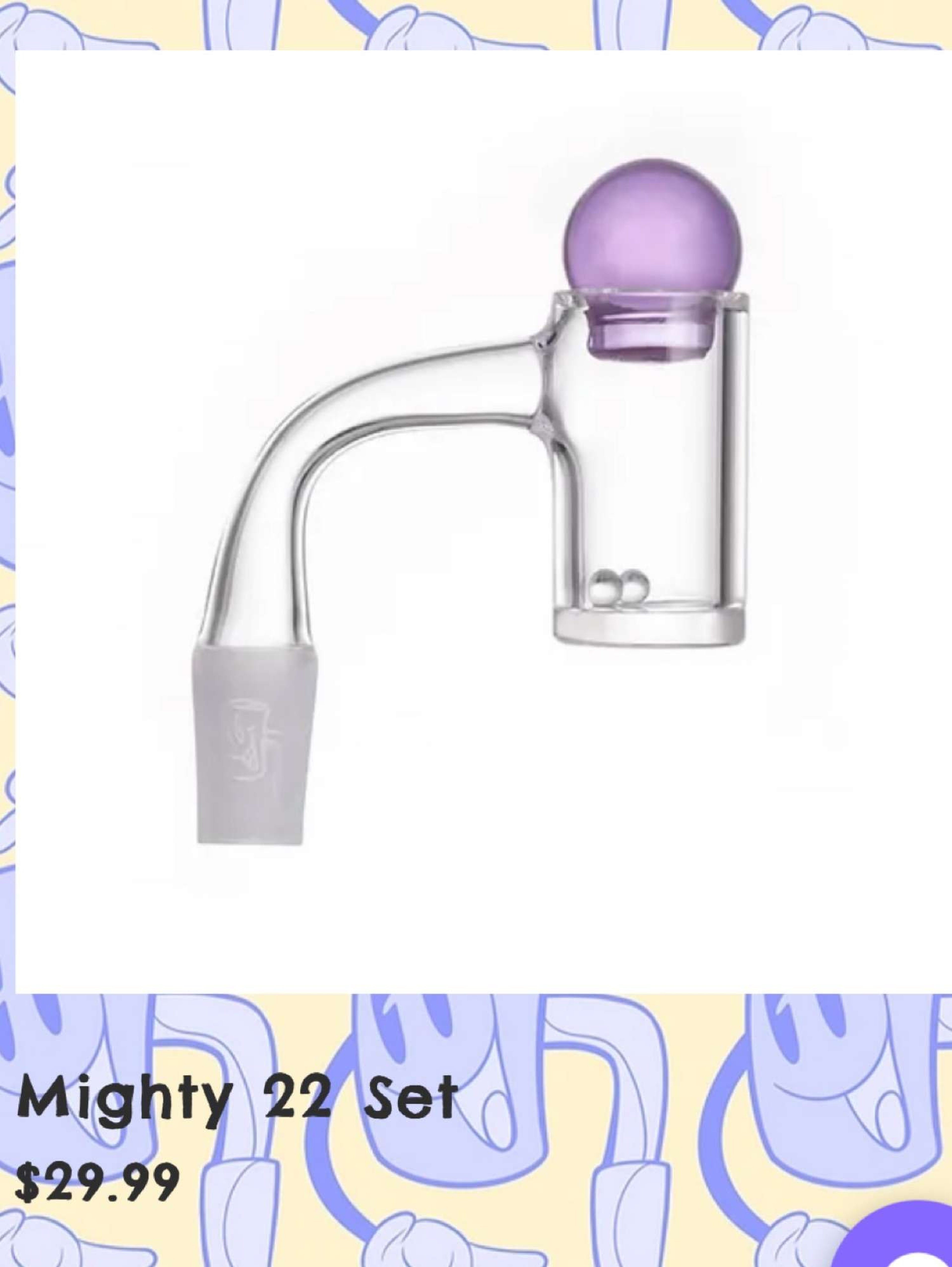 Mighty 22 / banger / spinner cap / pearls / bucket image 0