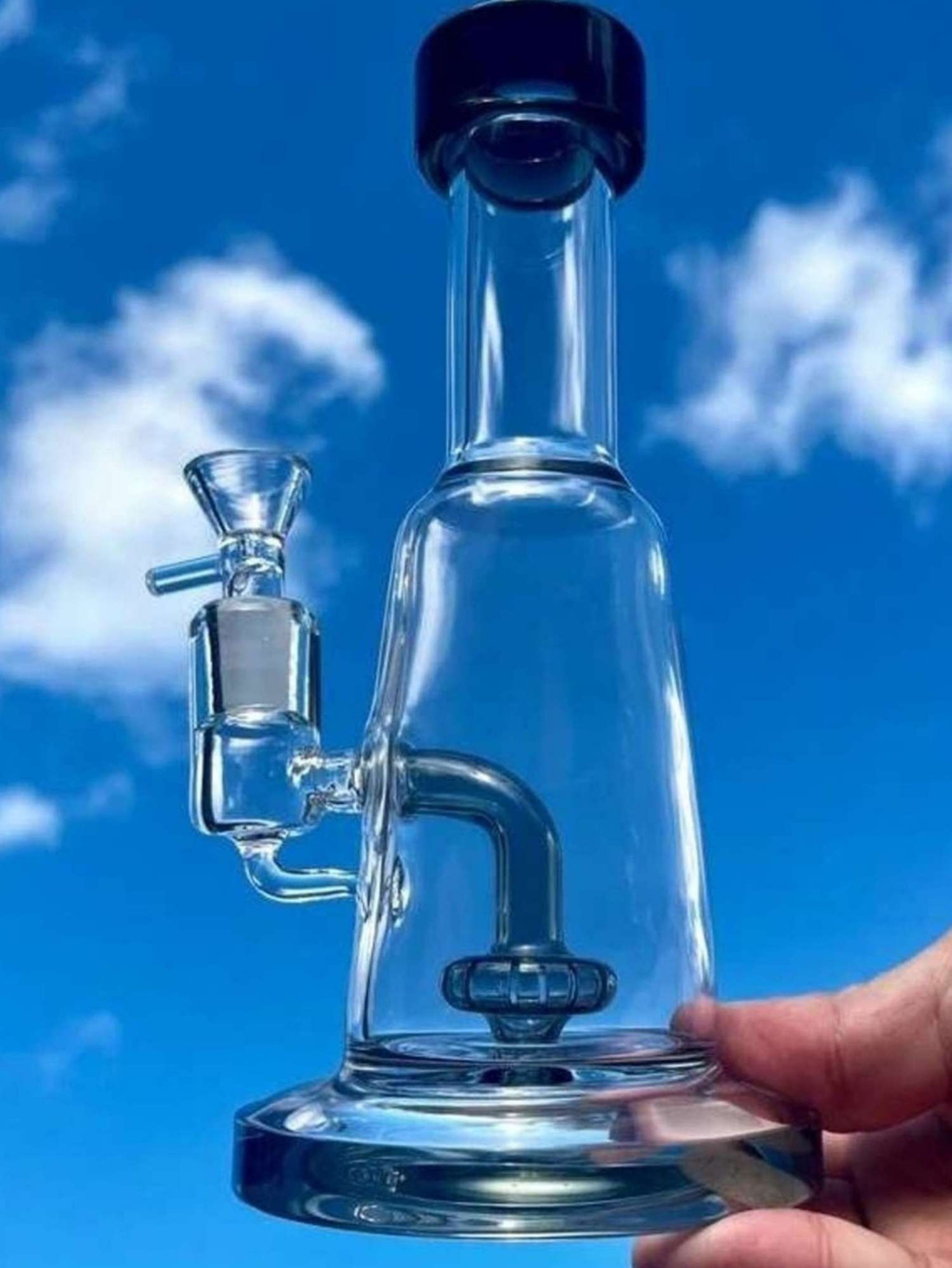 9" Thick Glass Bong Rig image 0