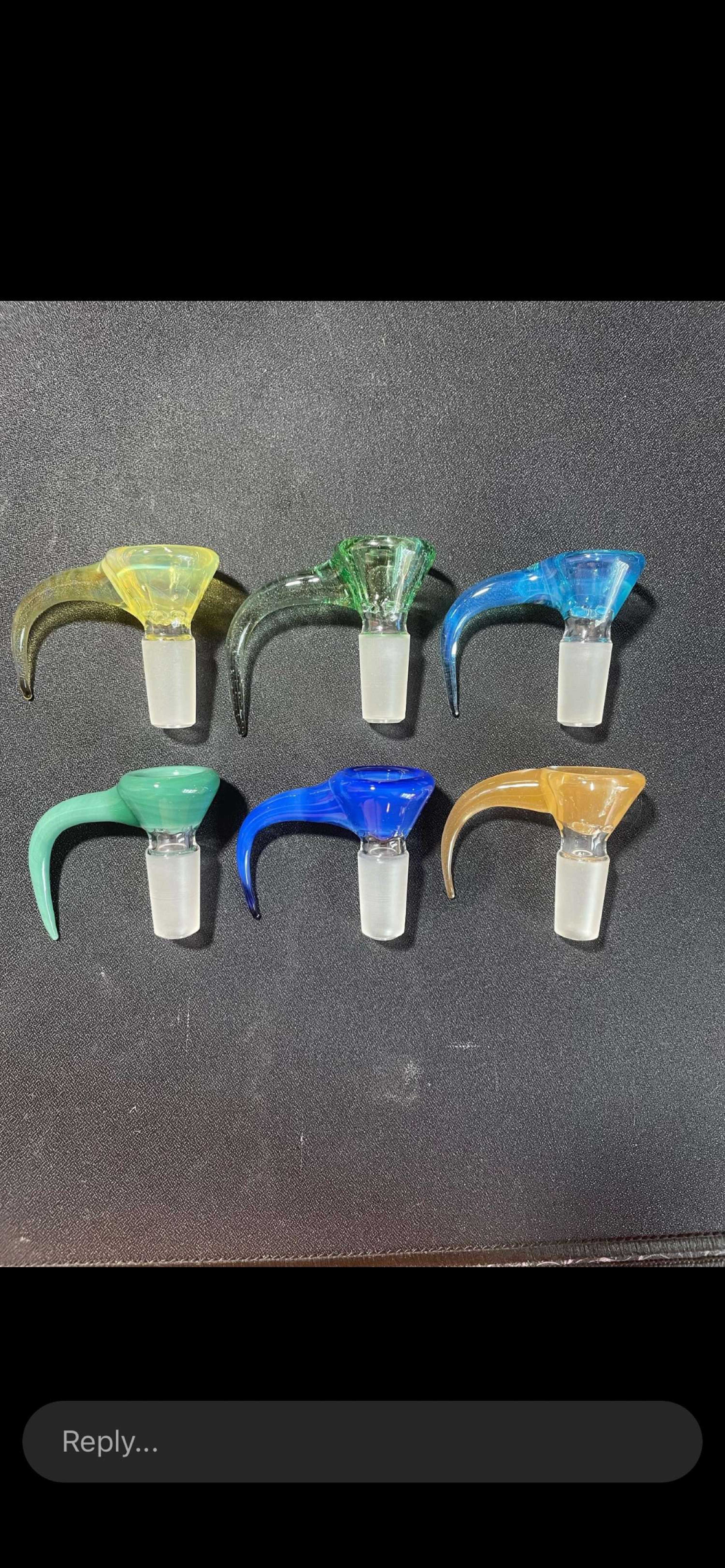 Preview pic of 14mm 4 hole - colored slides