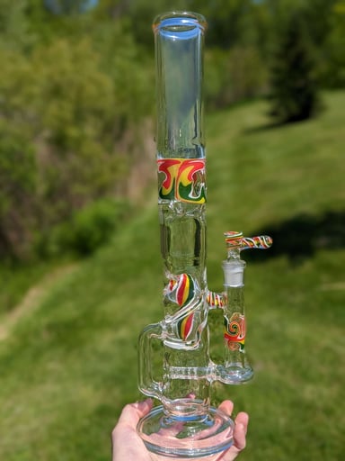Preview pic of 360 Inline to Helix Recycler Straight Tube
