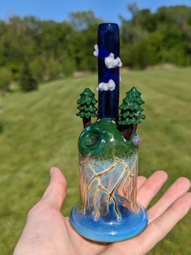 Preview pic of Los1 Glass Tree + Sky Mini Rig