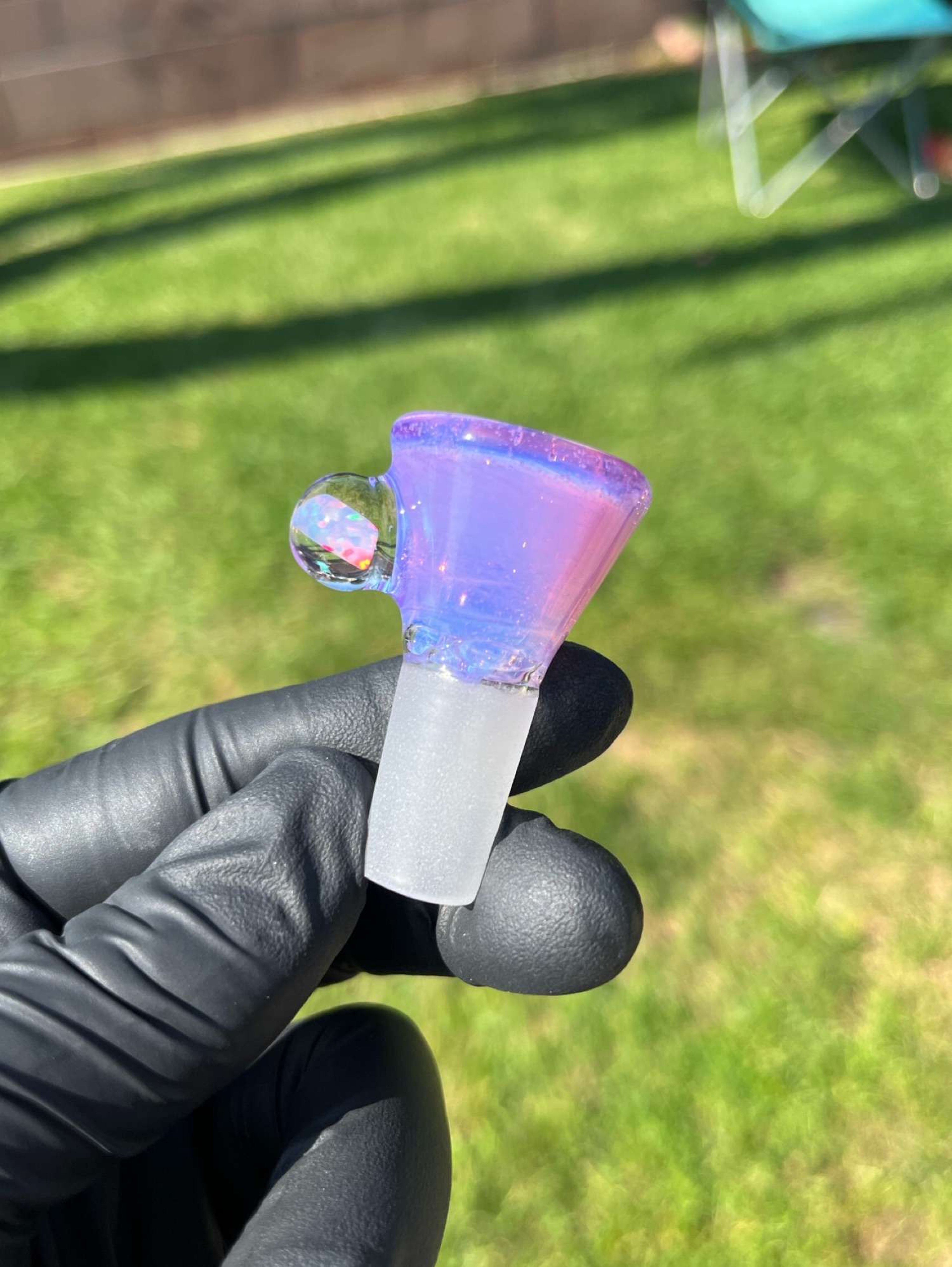 Preview pic of Pink slyme opal slide 