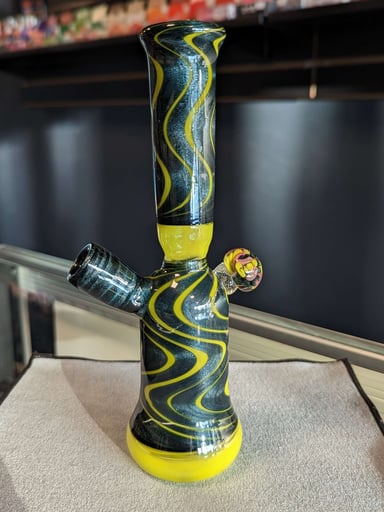 Preview pic of Dichro Swirl Mini Water Pipe - Sprout Glass