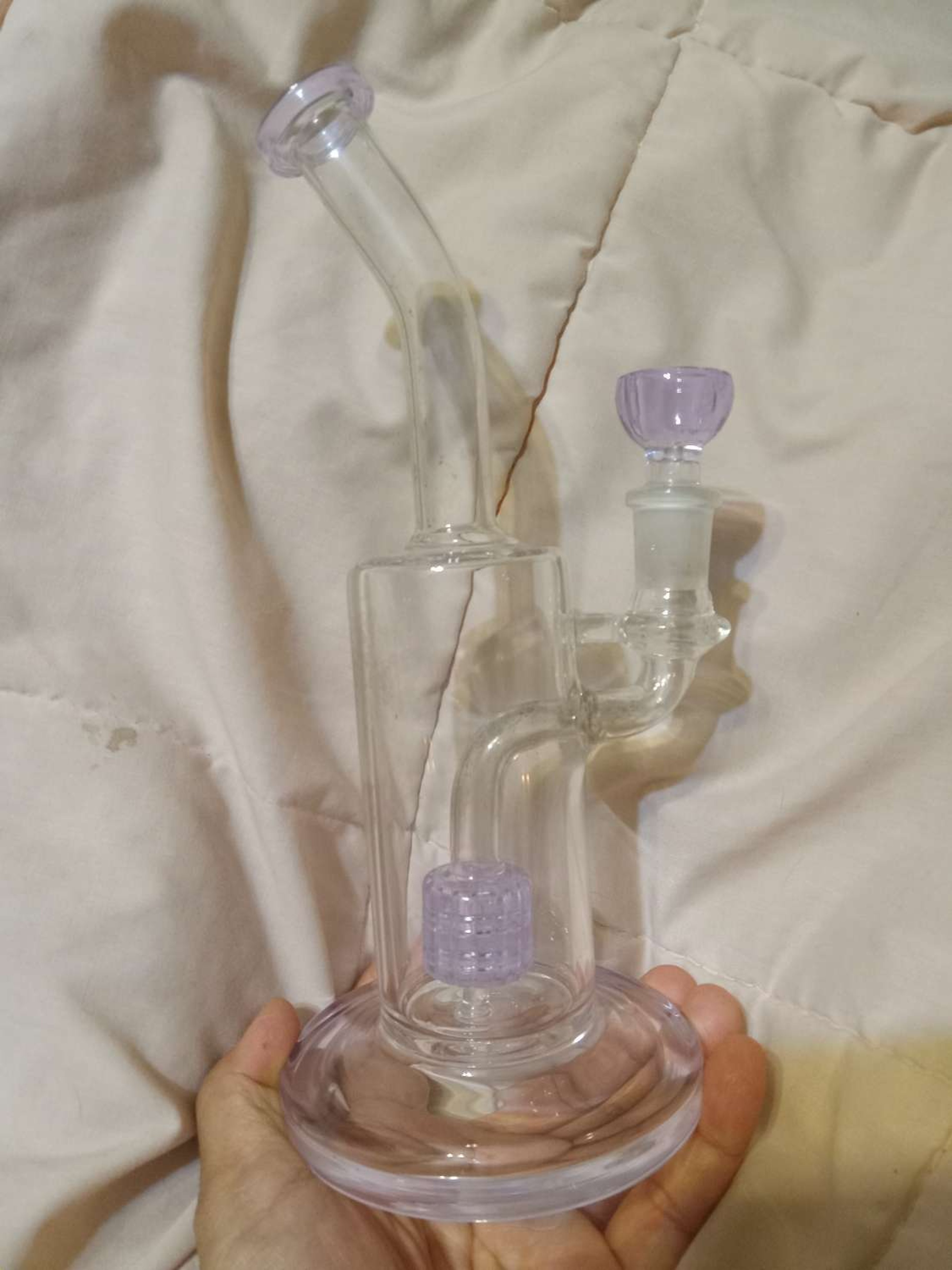 Light Lavender Purple Bong image 0