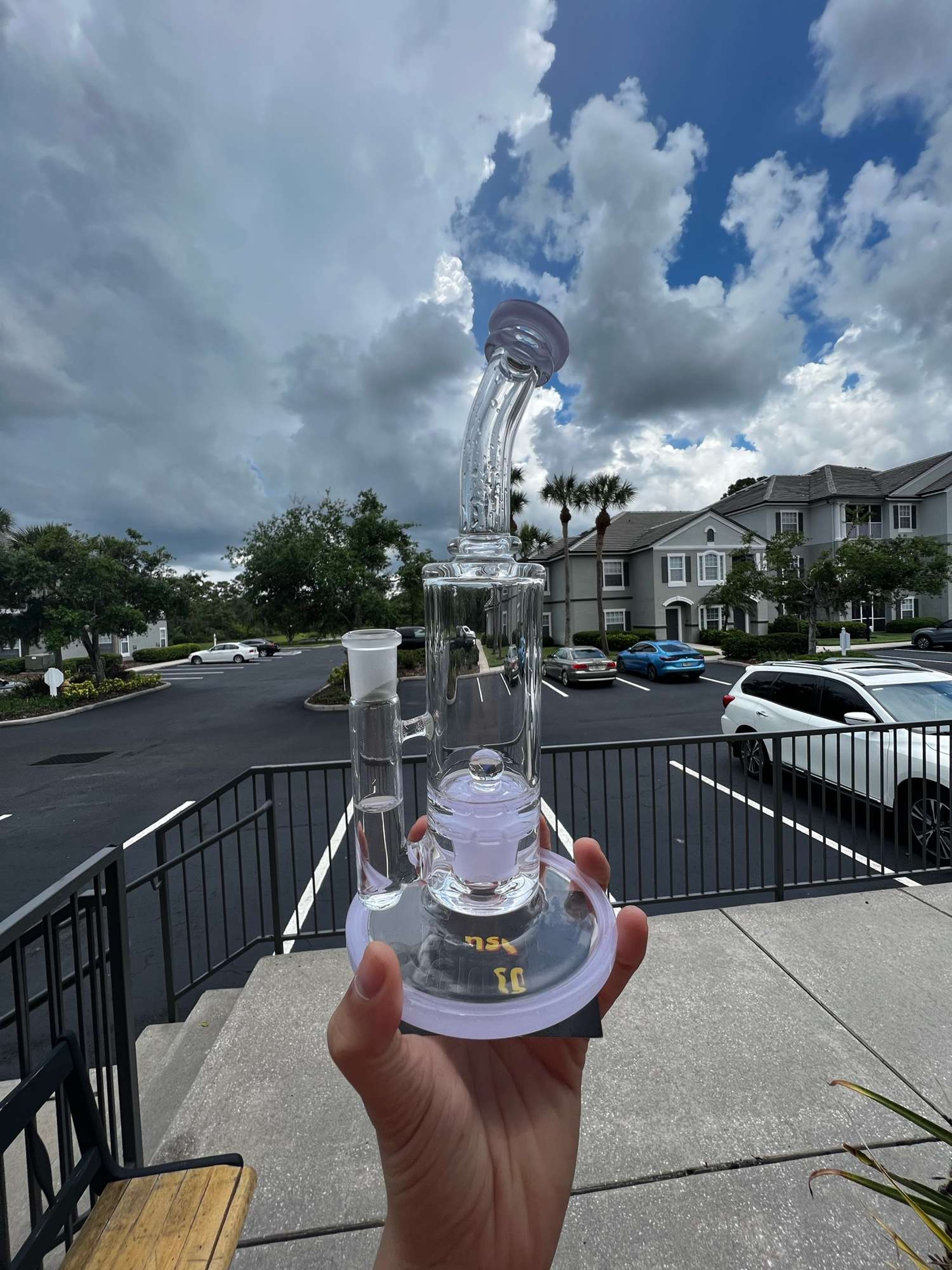 Preview pic of cotton candy double ratchet rig