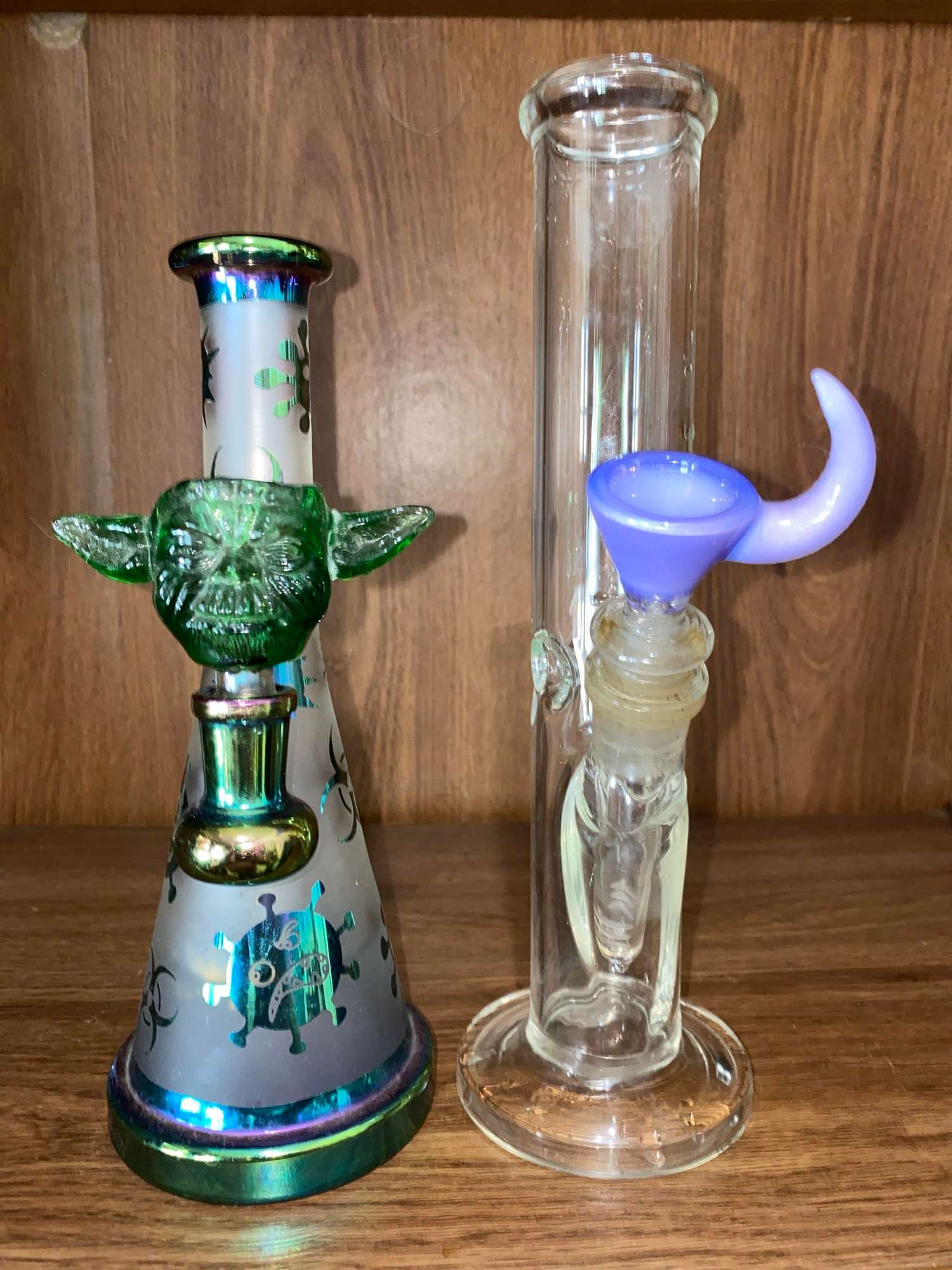 Preview pic of 2 bongs for sale