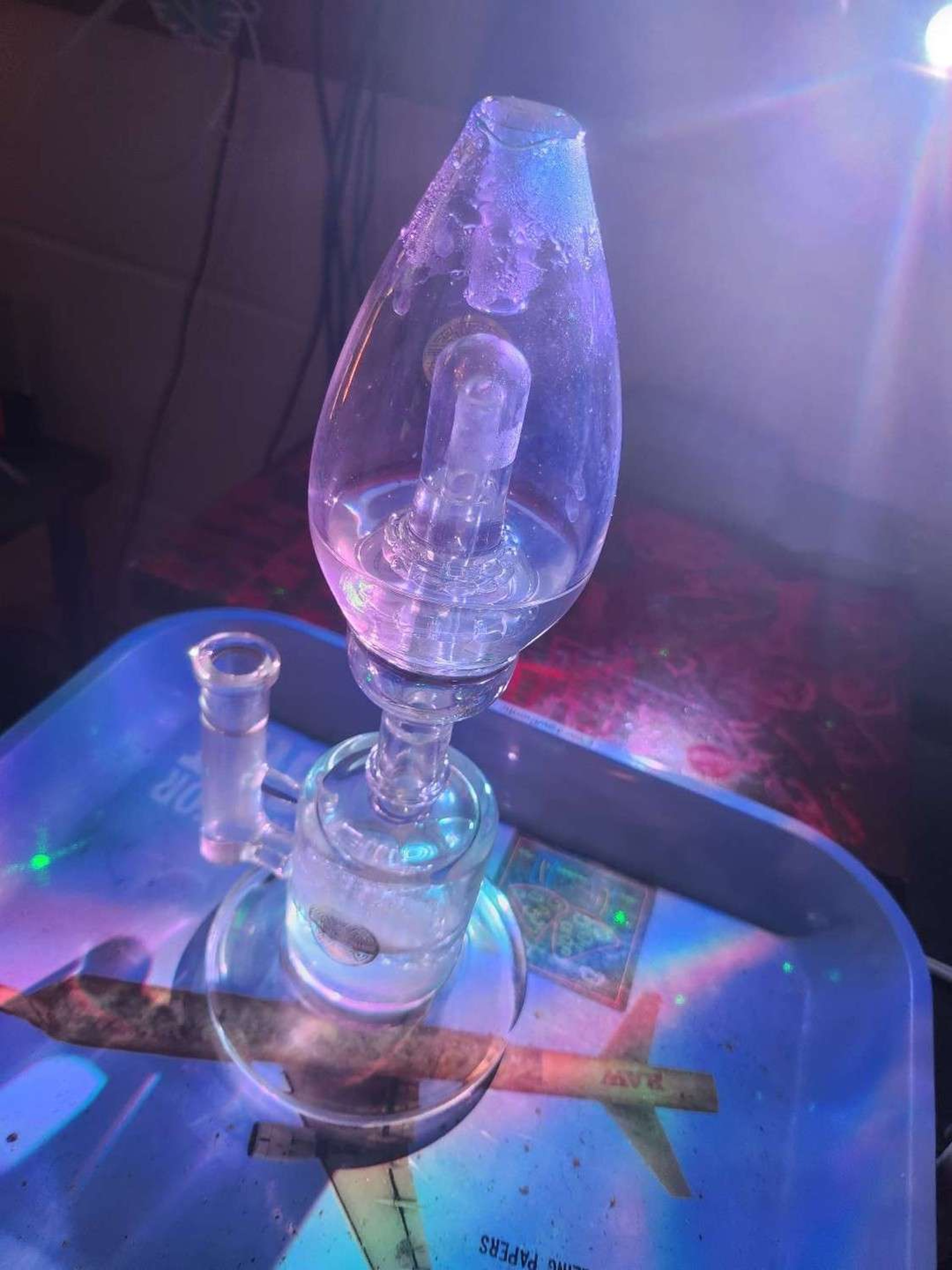 Bougie double piece bong image 0