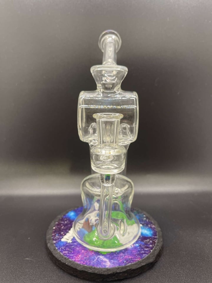 Tainted Glass Dual Drain Prototype Recycler Image