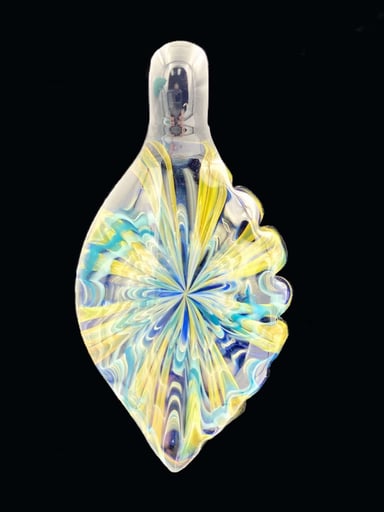 Preview pic of Beautiful JD Mapleson Glass Pendant