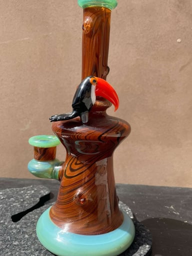Preview pic of Leary Glass Woodgrain Toucan Rig