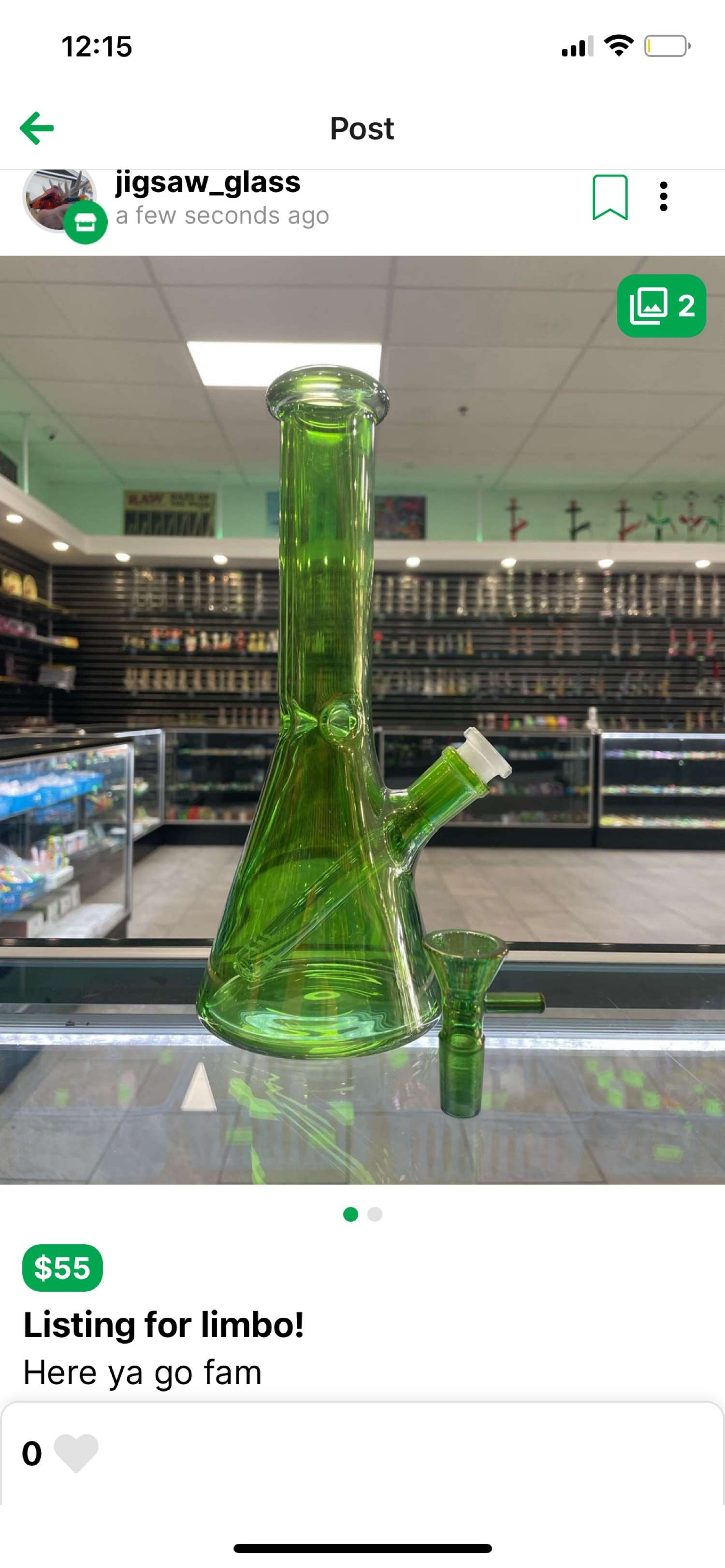 Green chromatic beaker! image 0