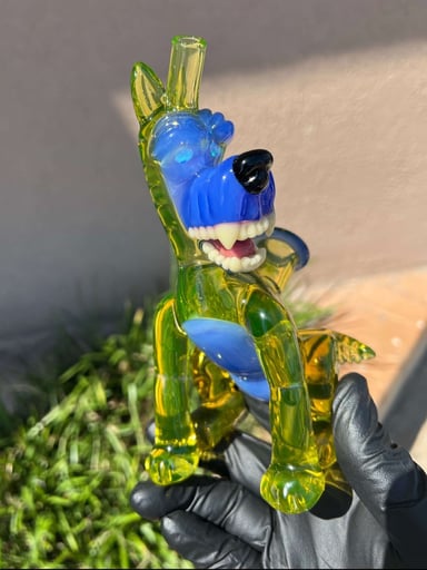 Preview pic of Ryan Kane Full Body UV Reactive Wolf Rig