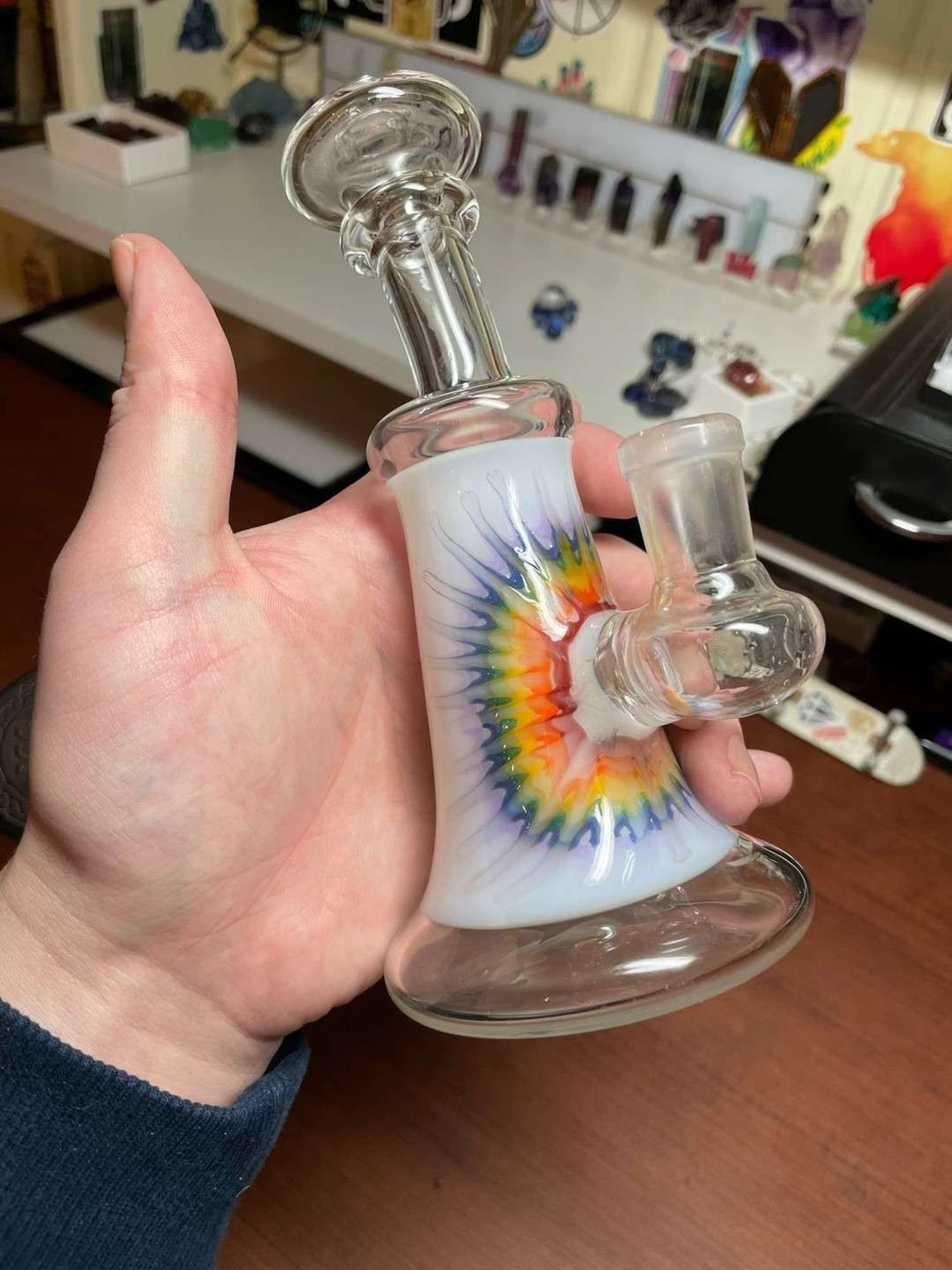 Tie dye jammer bubbler image 0
