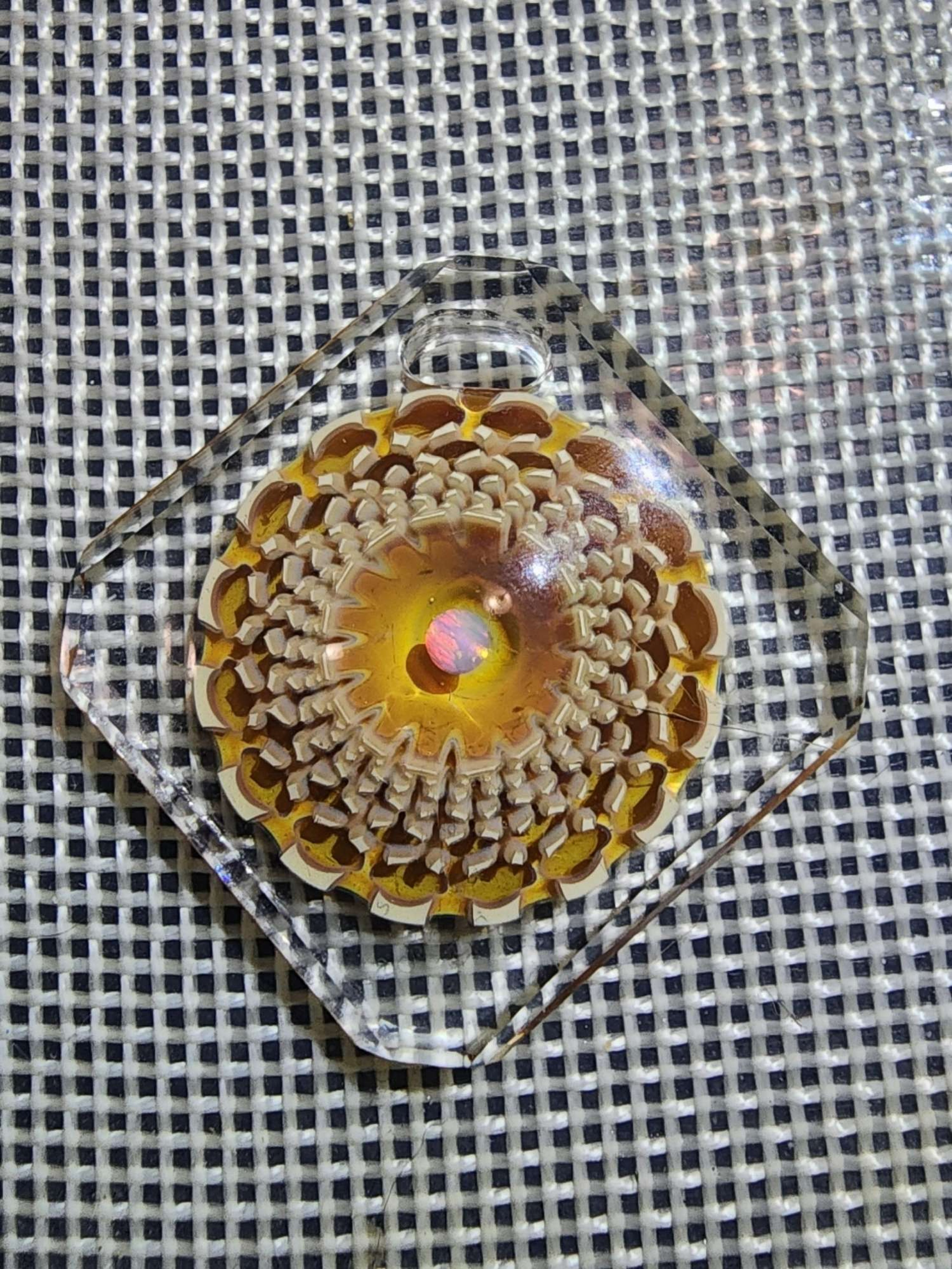 2017 tile clear carve pendent #1 image 0