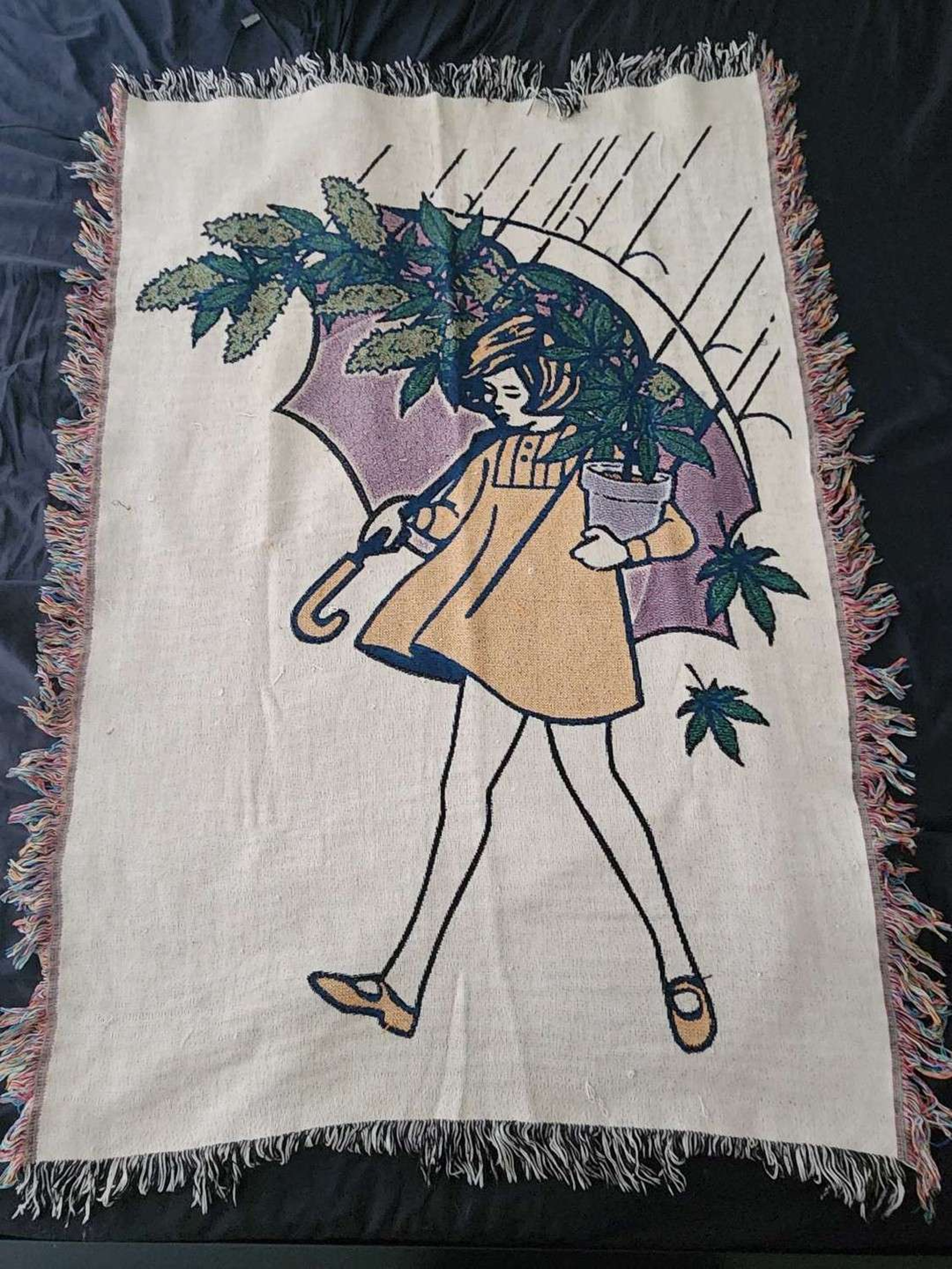 Slinger emerald girl blanket image 0