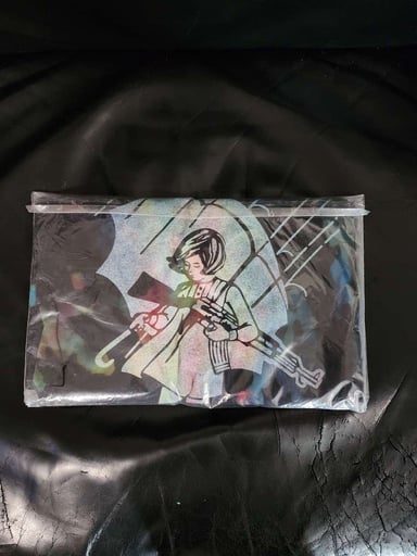 Preview pic of Large Slinger x Snic dyed black assault girl tee