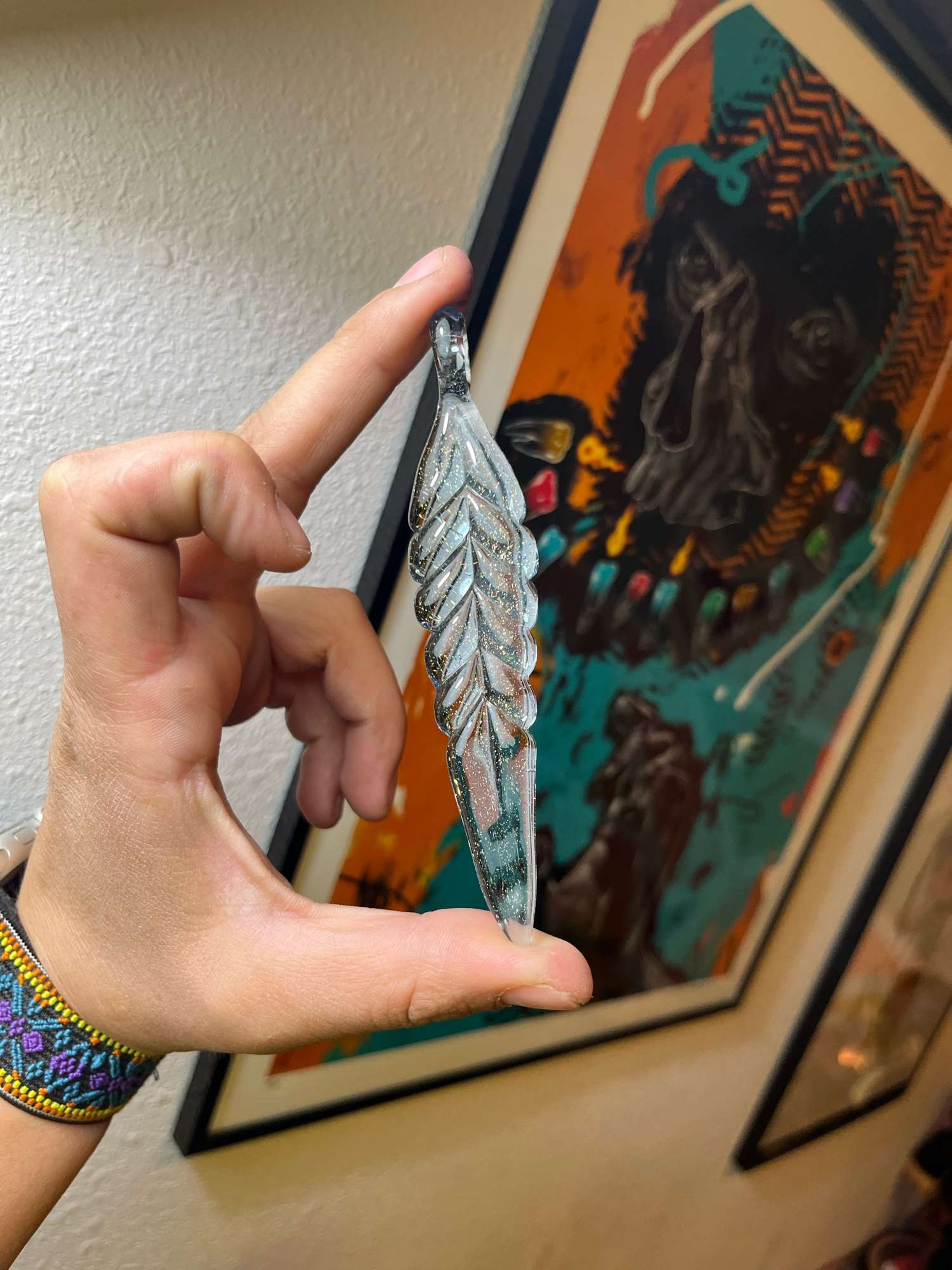Feather Pendant/Dabber image 0