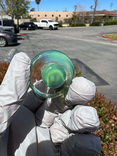 Preview pic of Teal Carb Cap