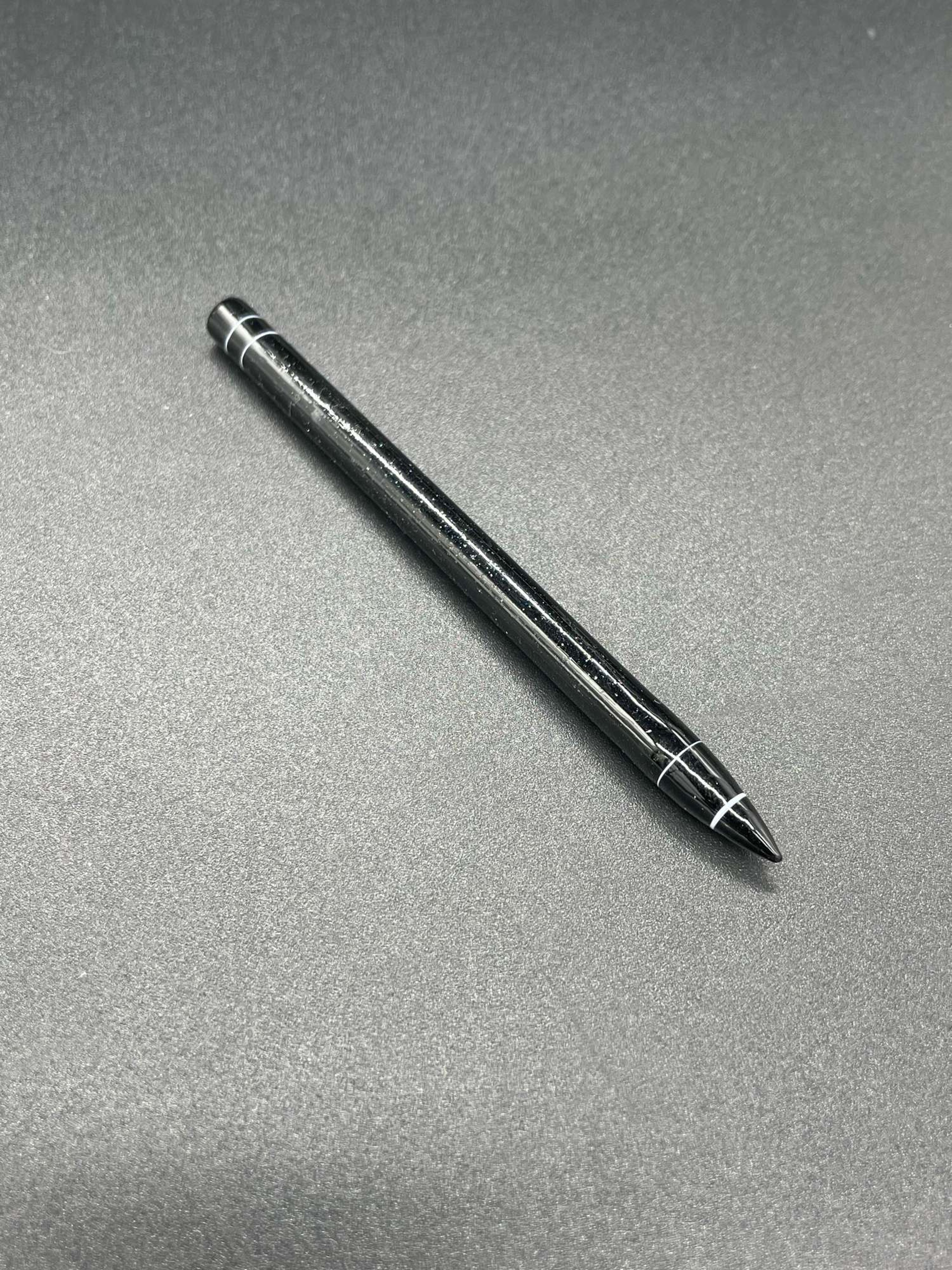 Preview pic of FancyJeff Black Crushed Opal Pencil Poker Dabber Tool 