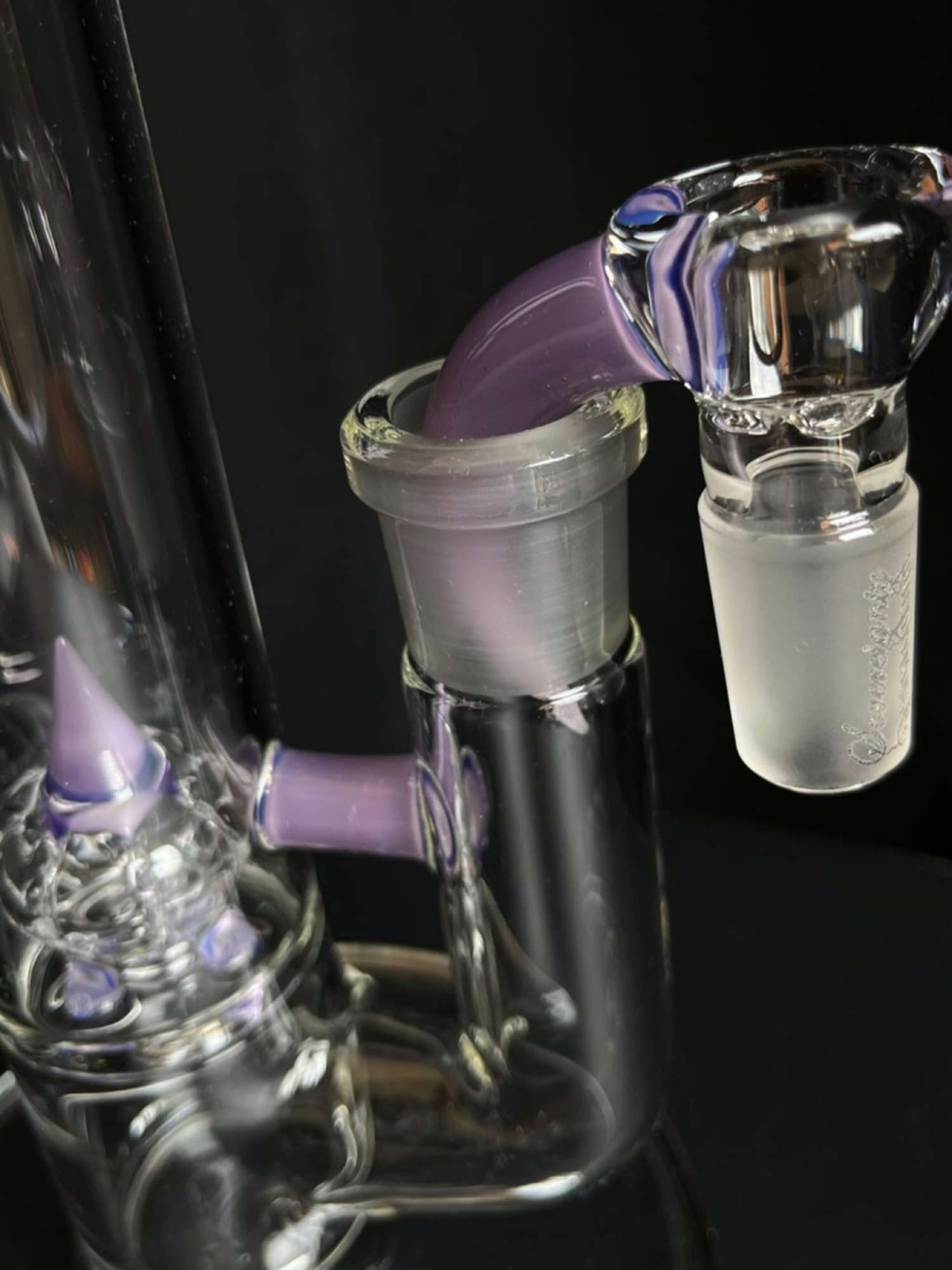 Sovereignty Imperial 44 Wildberry #11 over Icy White Satin image 0