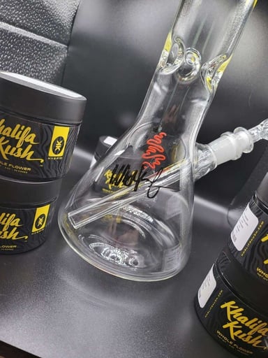 Preview pic of *Rare* Khalifa Kush RooR Beaker autographed/signed by Wiz Khalifa
