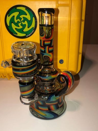 Preview pic of Jeff Green Glass 2015 Banger Hanger w/ Bucket & Cap