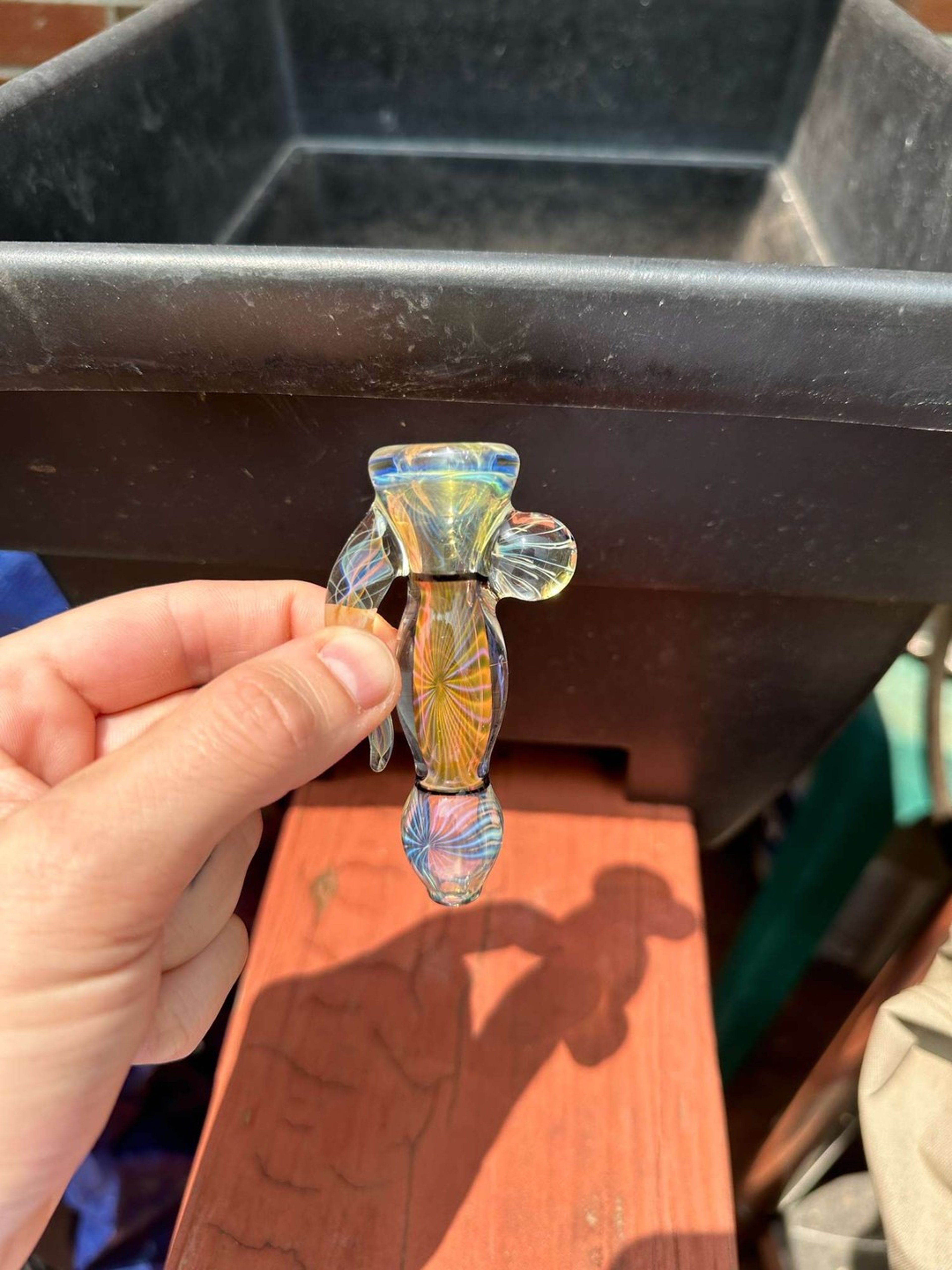 Preview pic of Waugh street glass fumed out onie