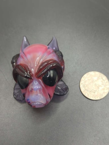 Preview pic of MercGlass Alien Hollow Pendant