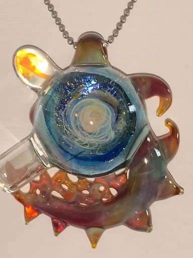 Preview pic of JTX glass dream catch pendant 