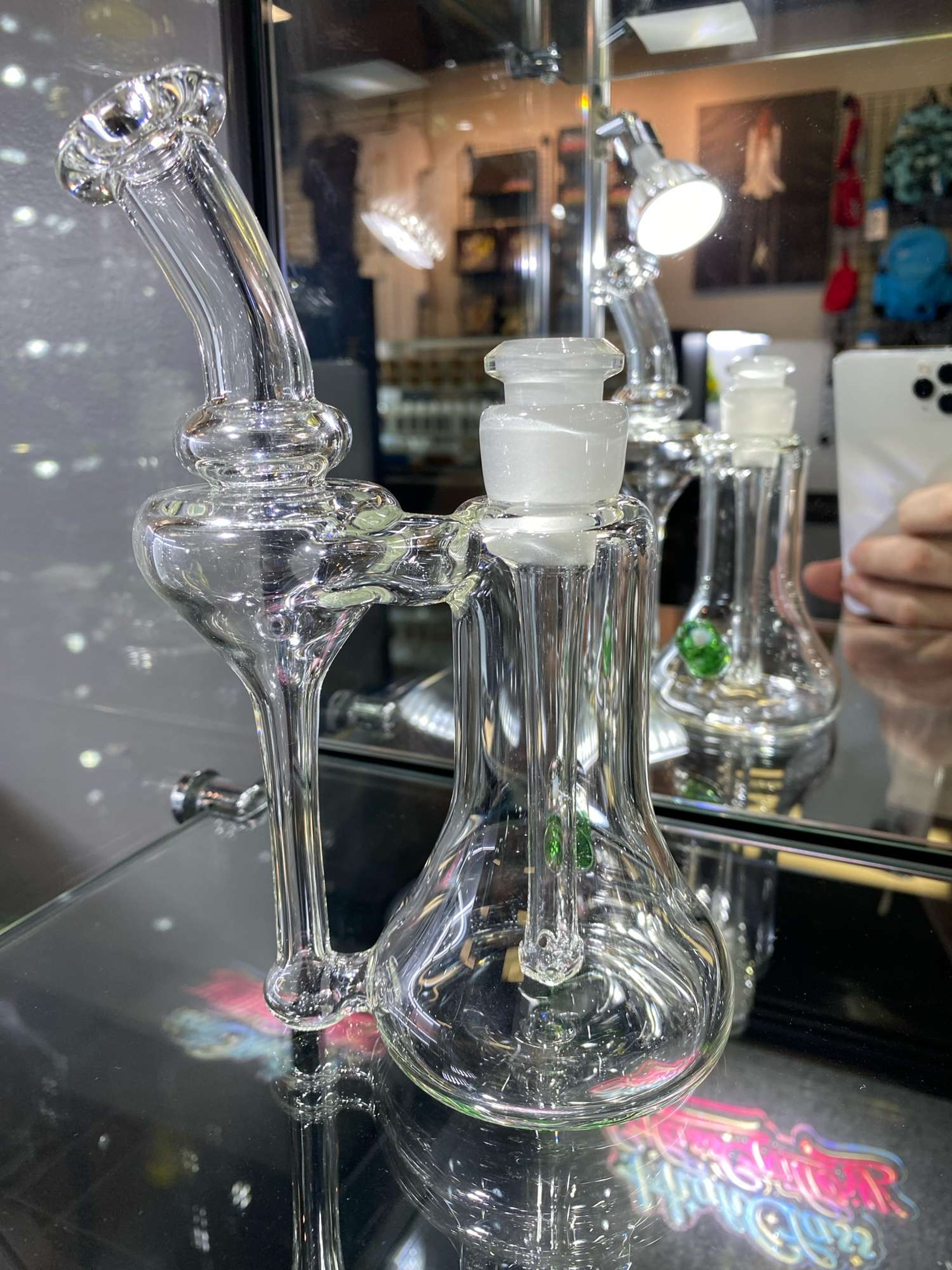 DSM Glass Worker Bell Cycler opal (green) image 0