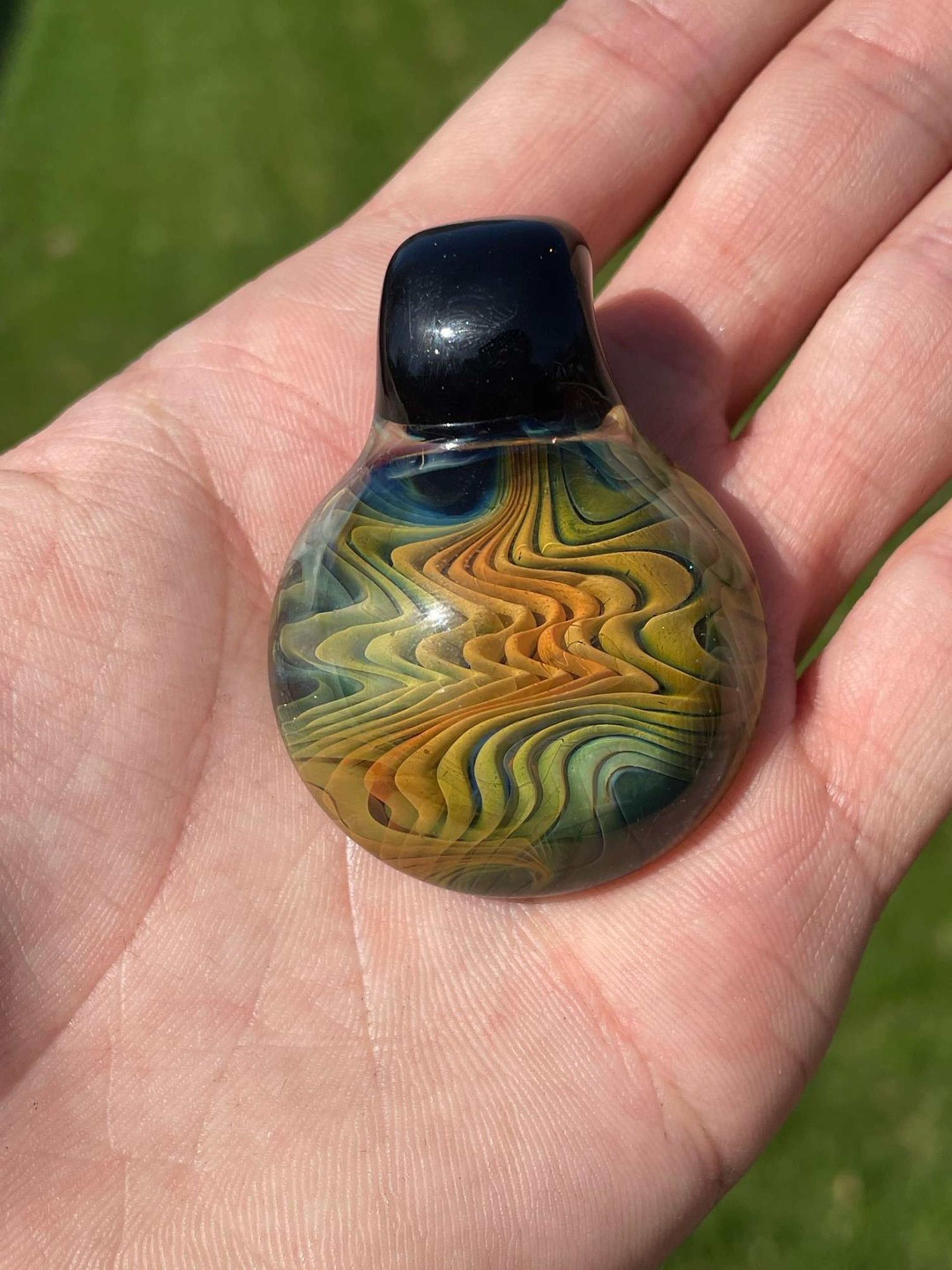 ConvergenceGlass fumed pendy! image 0