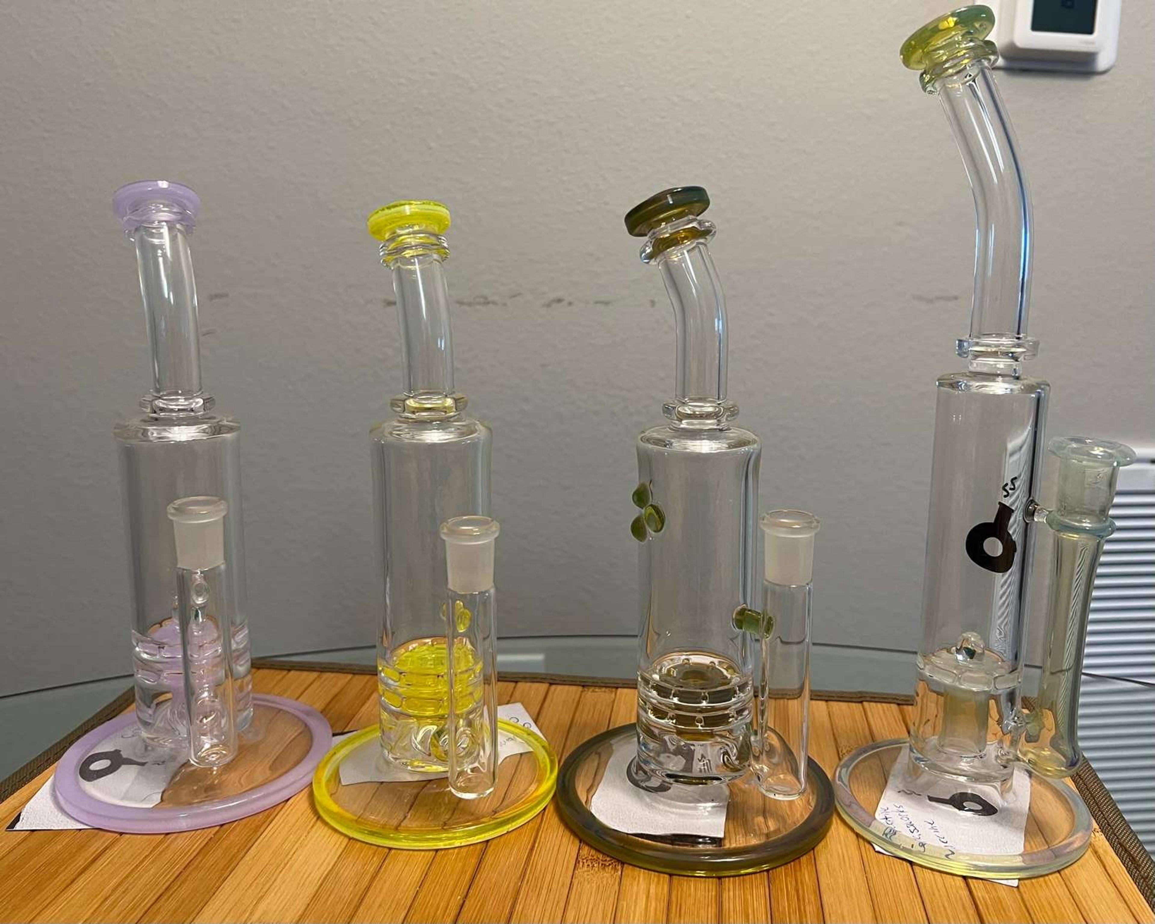 Preview pic of bensonglass 14mm rigs