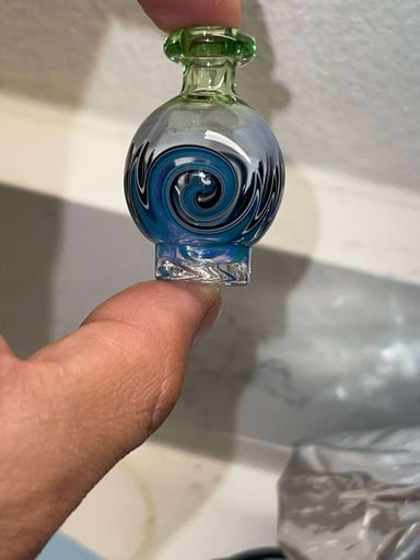 Preview pic of Dawnk Glass WigWag Spinner/Bubble Cap