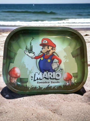 Preview pic of Super Mario Bros Smoke Sesh Tray