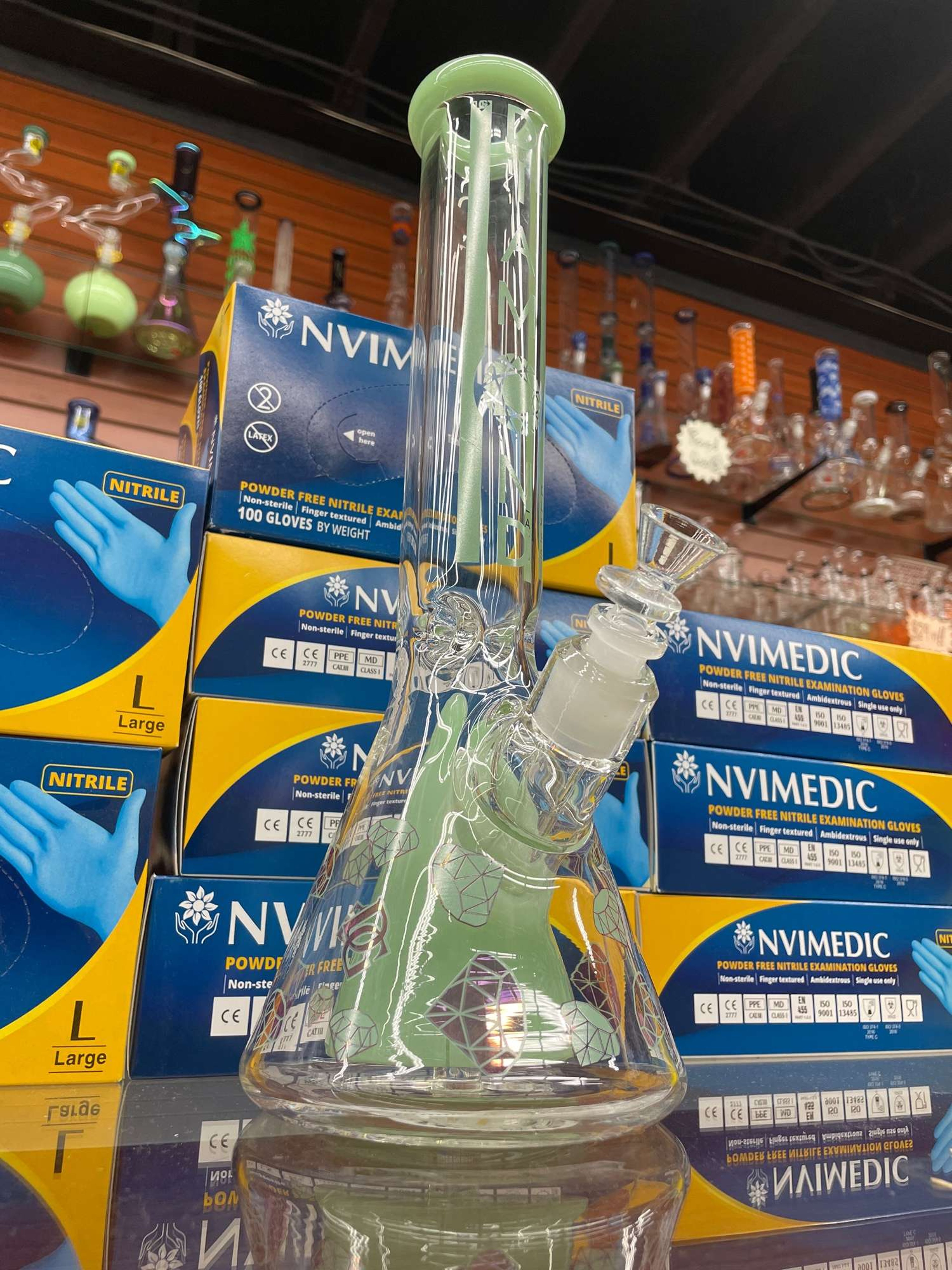 Preview pic of Diamond Glass beaker