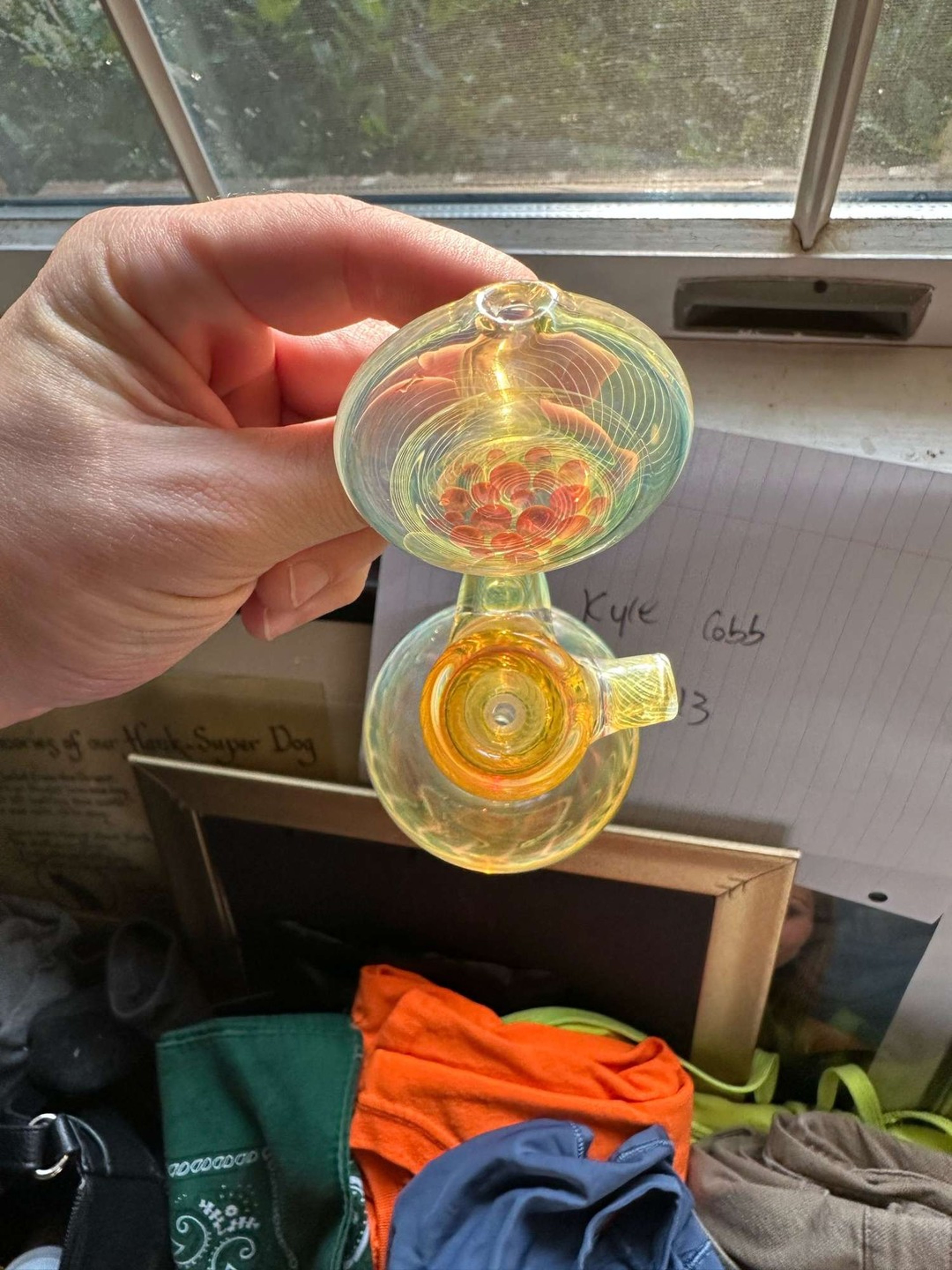 Preview pic of Fumegazi fumed out push bubbler/kitkanz hammer