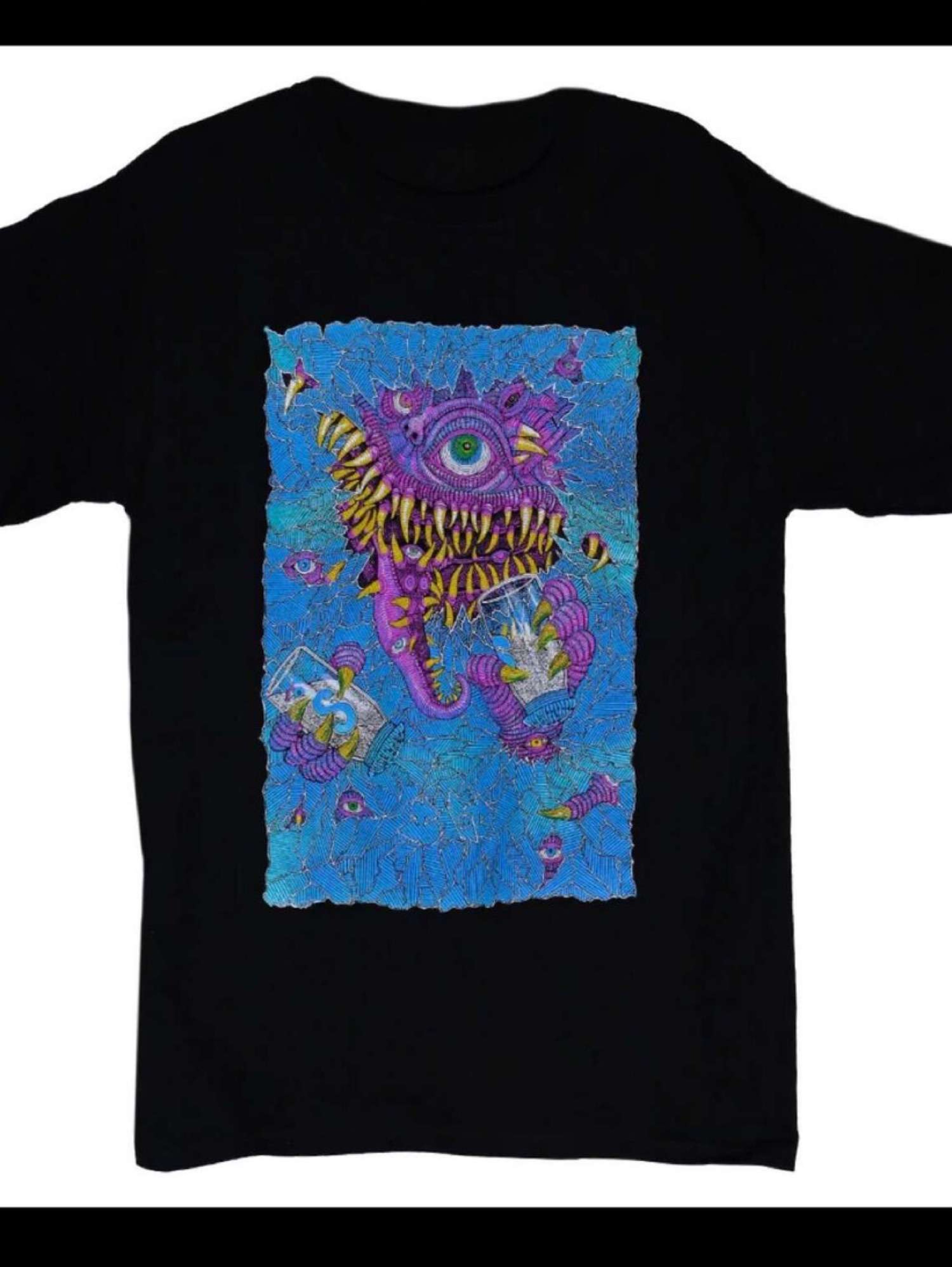 Preview pic of Salt Glass x Gore Brain XL T-shirt