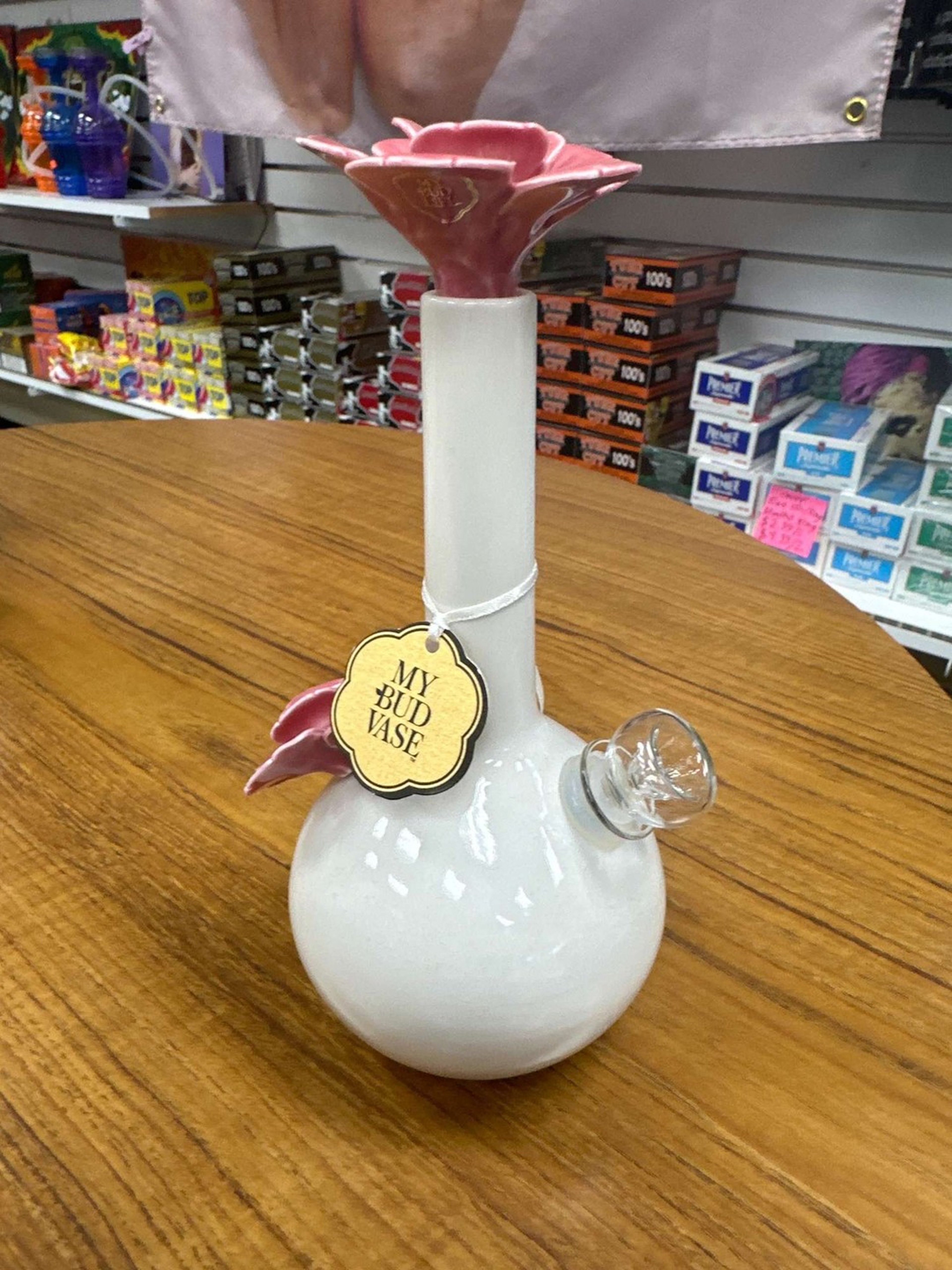 MyBudVase Rosette Mauve Vase image 0