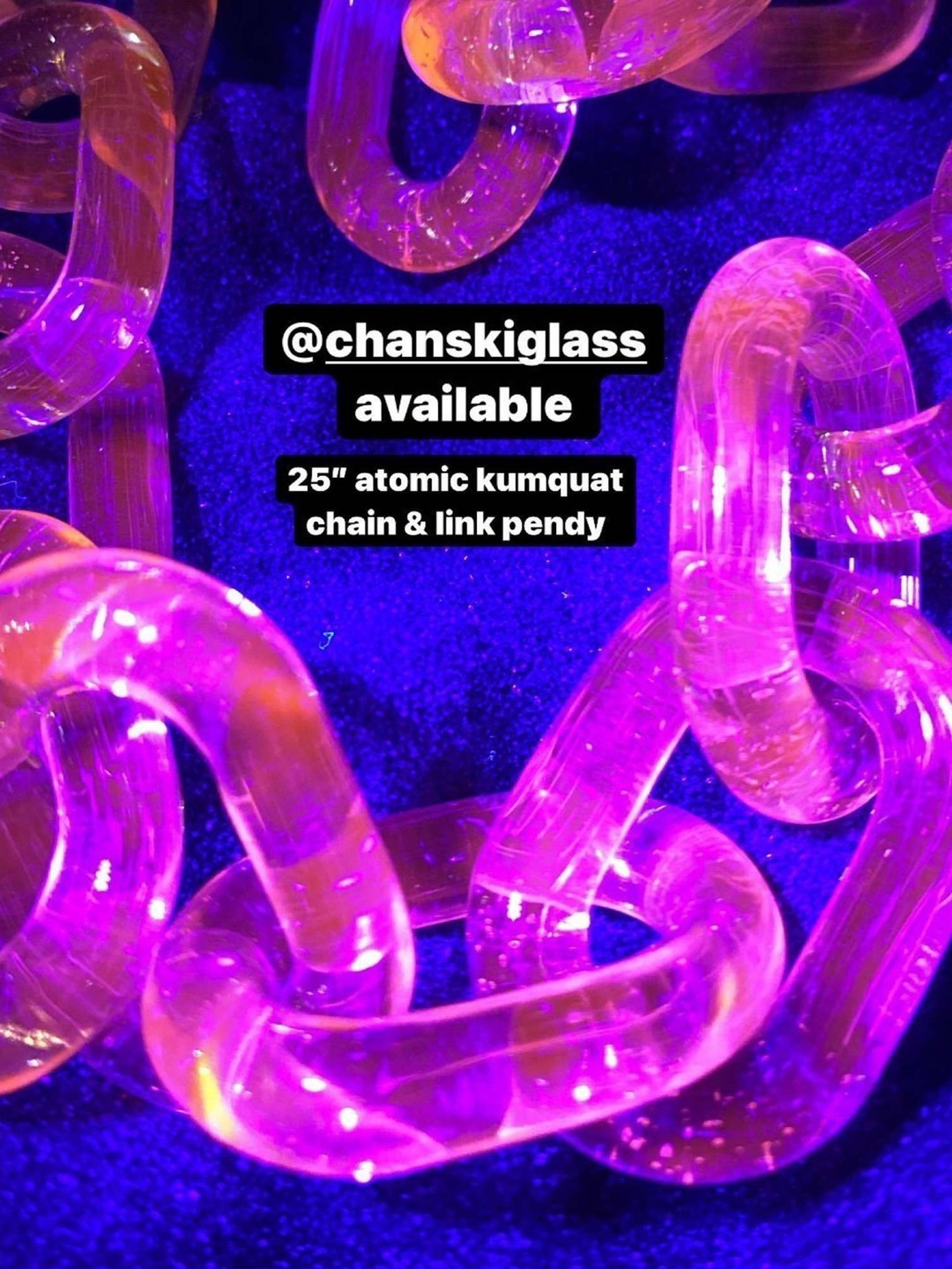 Chainskiglass glass chain  image 0