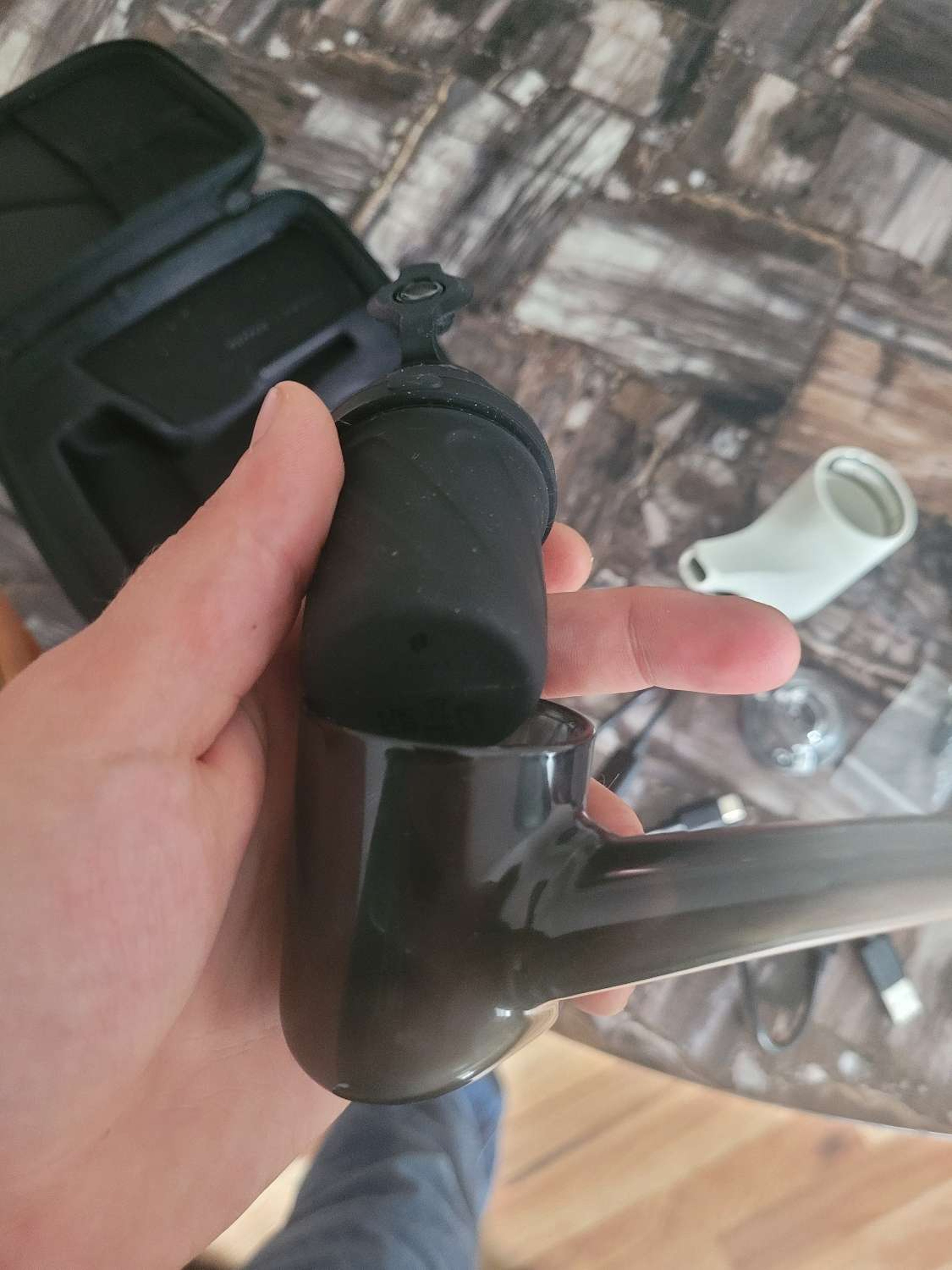 Puffco Proxy + Hot Knife + Silicone Body + LazyGlass Plug Bullet Bill + flower bowl image 0
