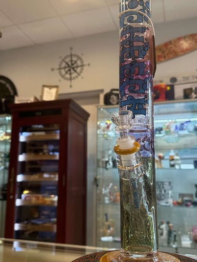 Preview pic of Cheech Glass 17” Multi Color Straight Tube!! 