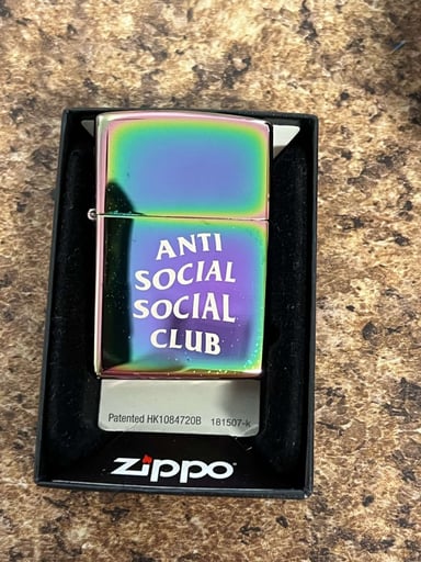 Preview pic of Anti Social Social Club Zippo