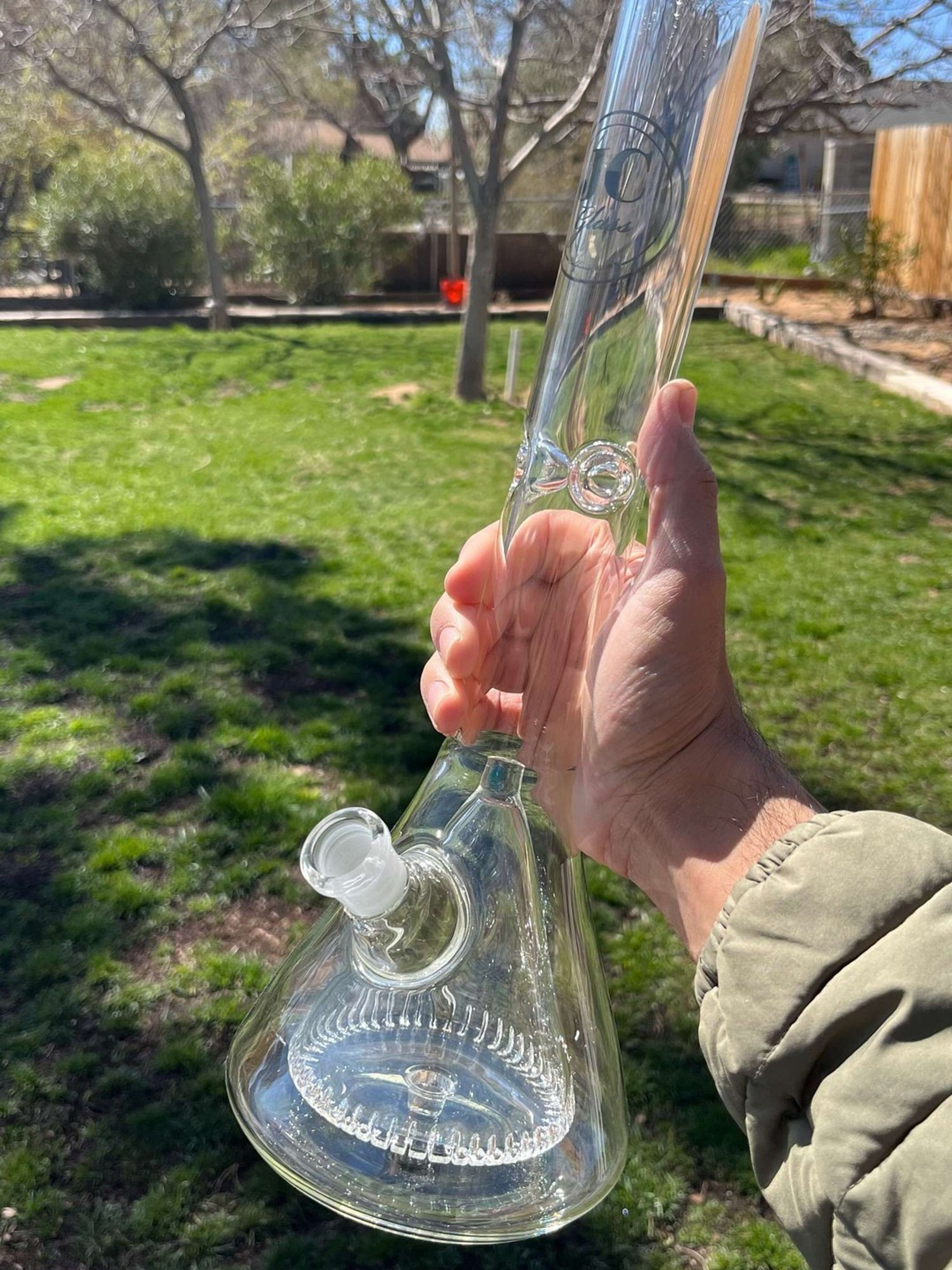 Jc glass clear Collins image 0