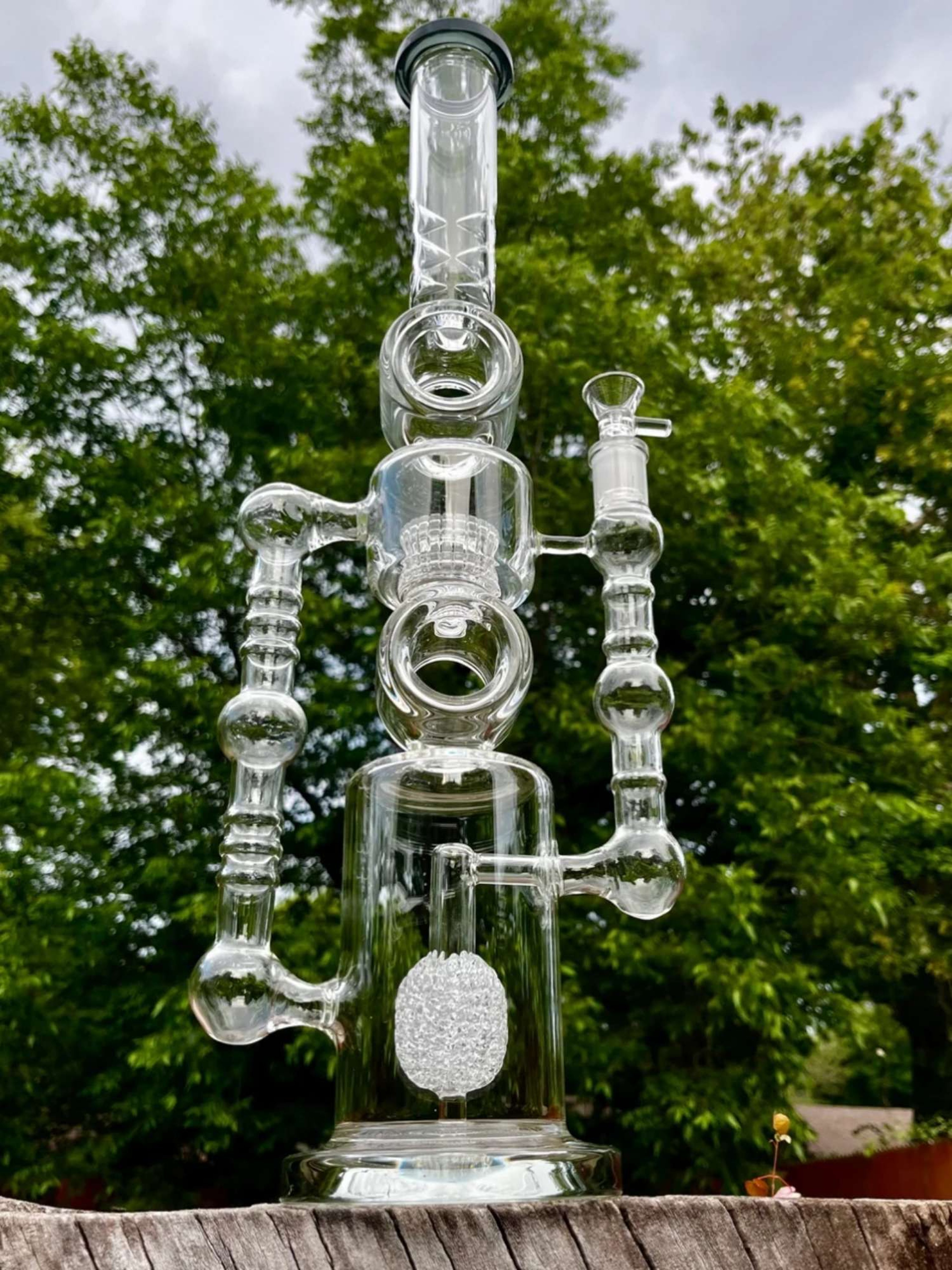 Apple Double Donut Perc Bong
image 0