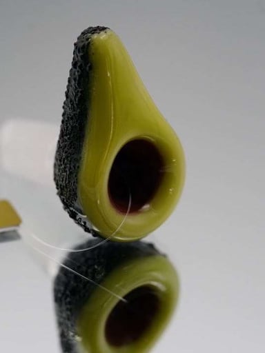 Preview pic of Empire glass work avocado slide