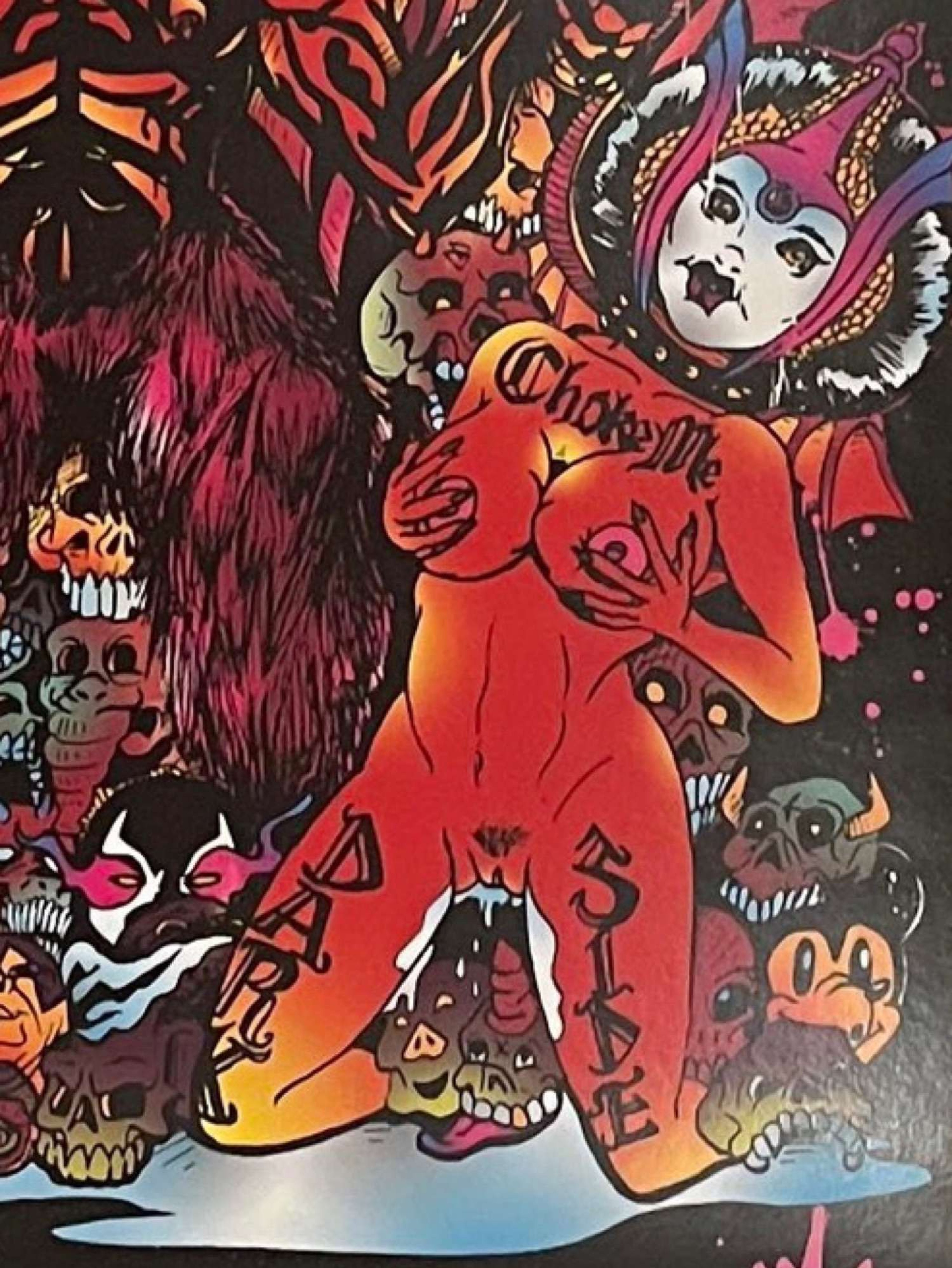 ChokesVille Poster Print by Team Death Star x Jay Sween Art image 0