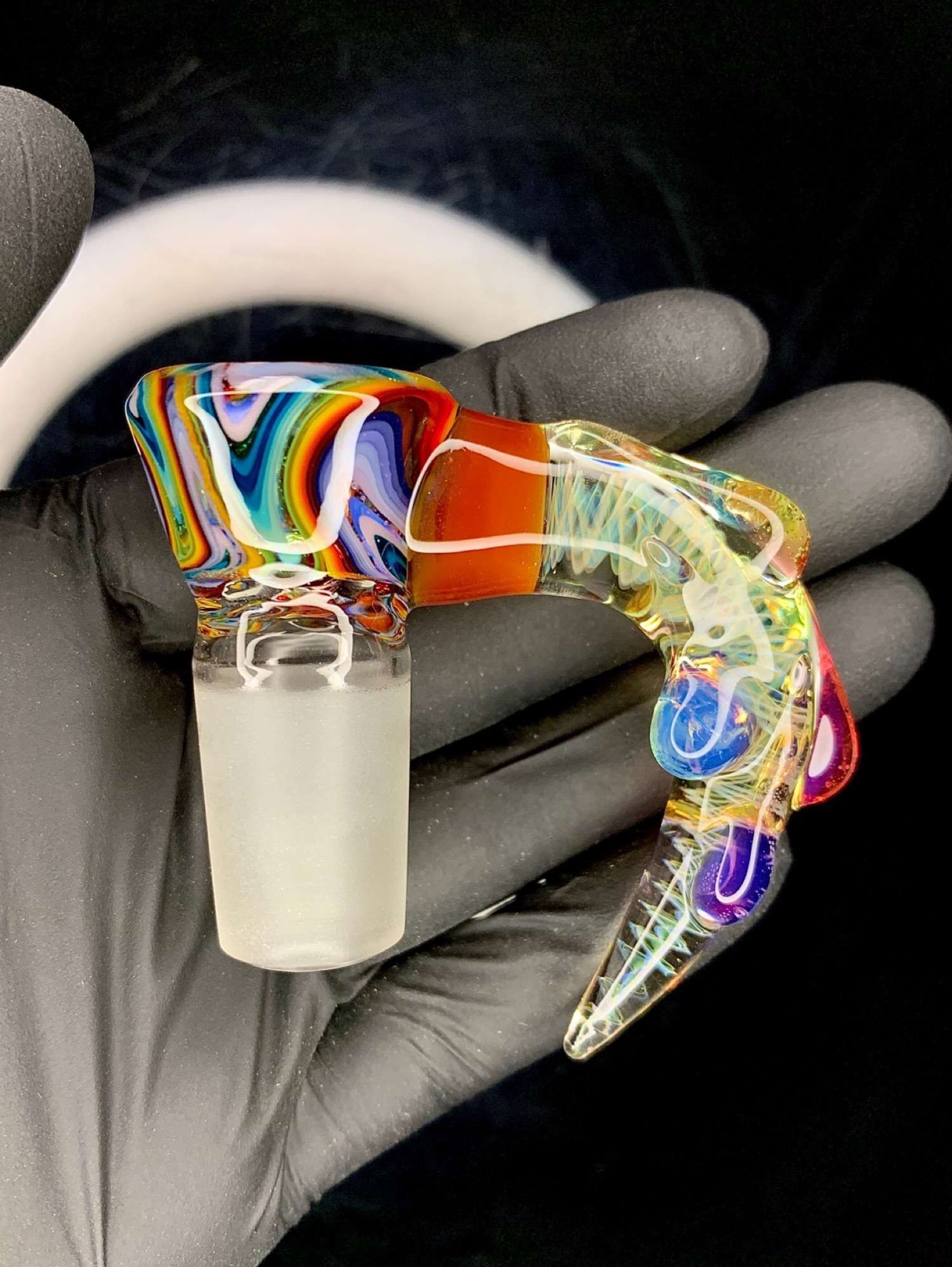 Preview pic of Rainbow drips 18mm slide 